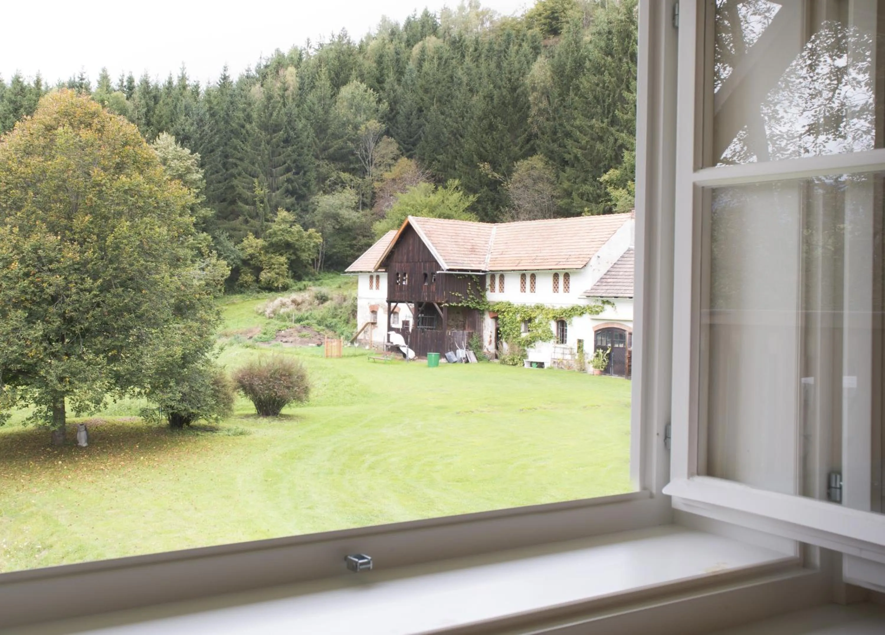Garden view in Hotel Landsitz Pichlschloss