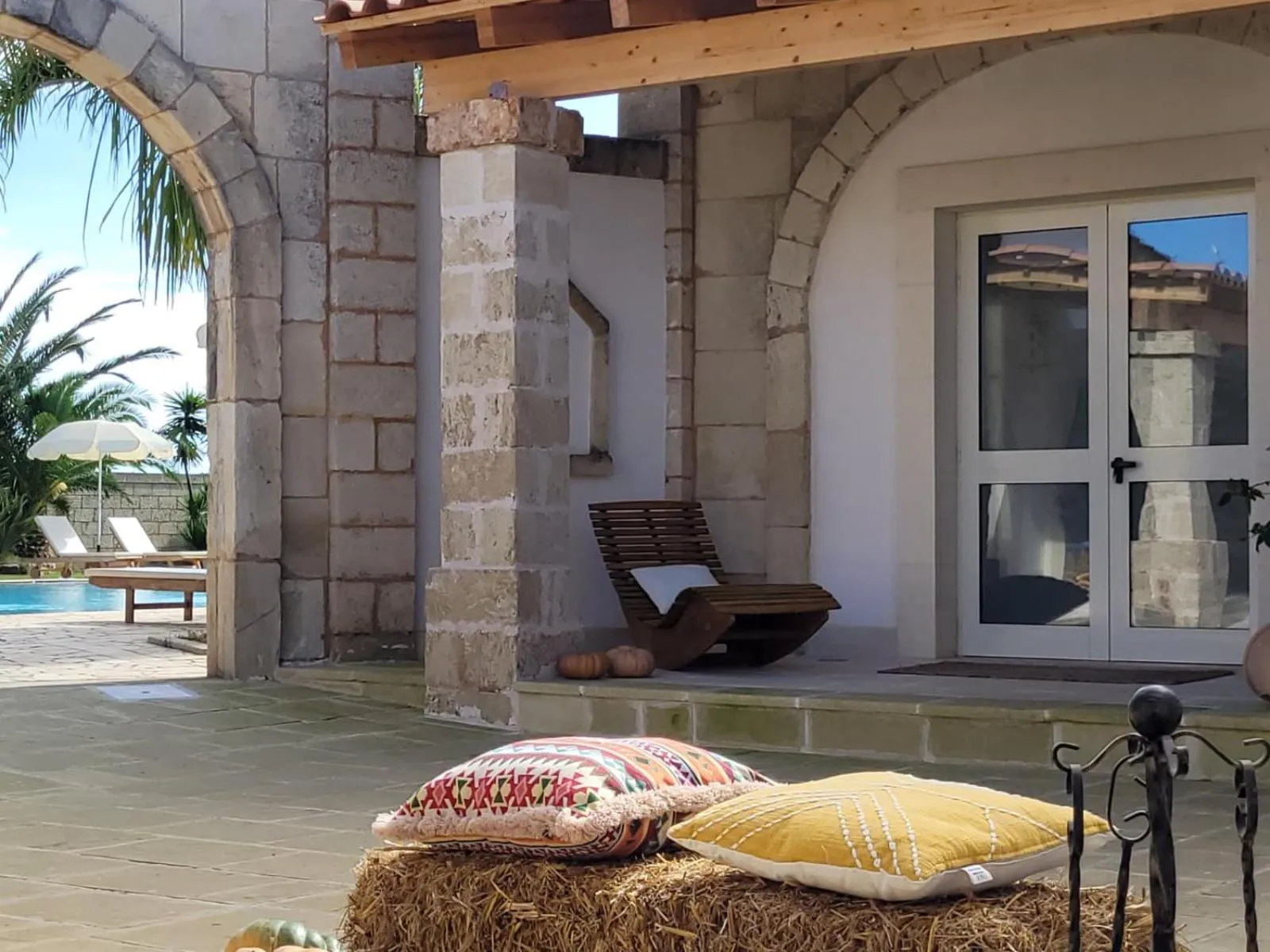 Pool view in Tenuta Masseria & Spa Chicco Rizzo