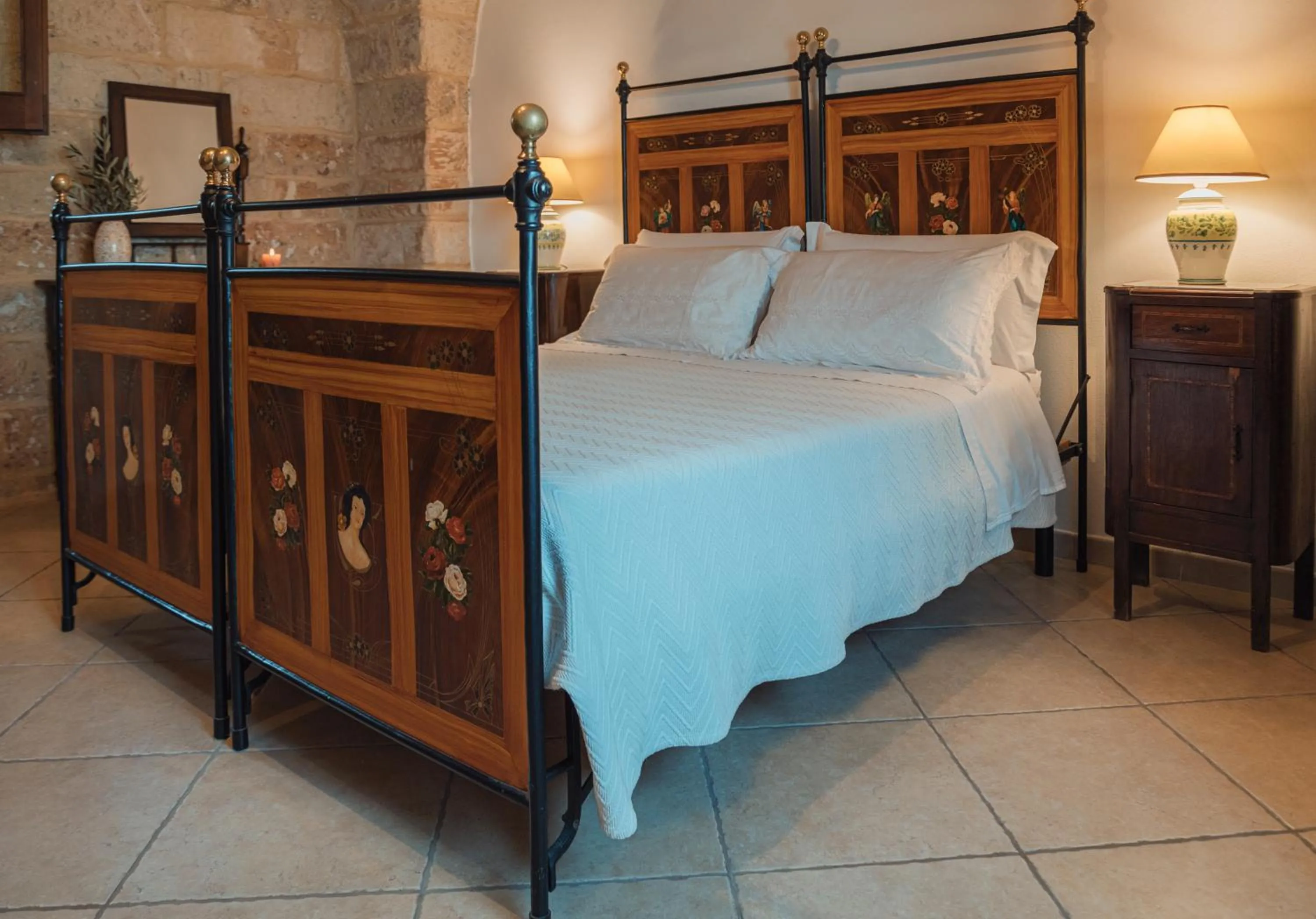 Bedroom, Bed in Tenuta Masseria & Spa Chicco Rizzo