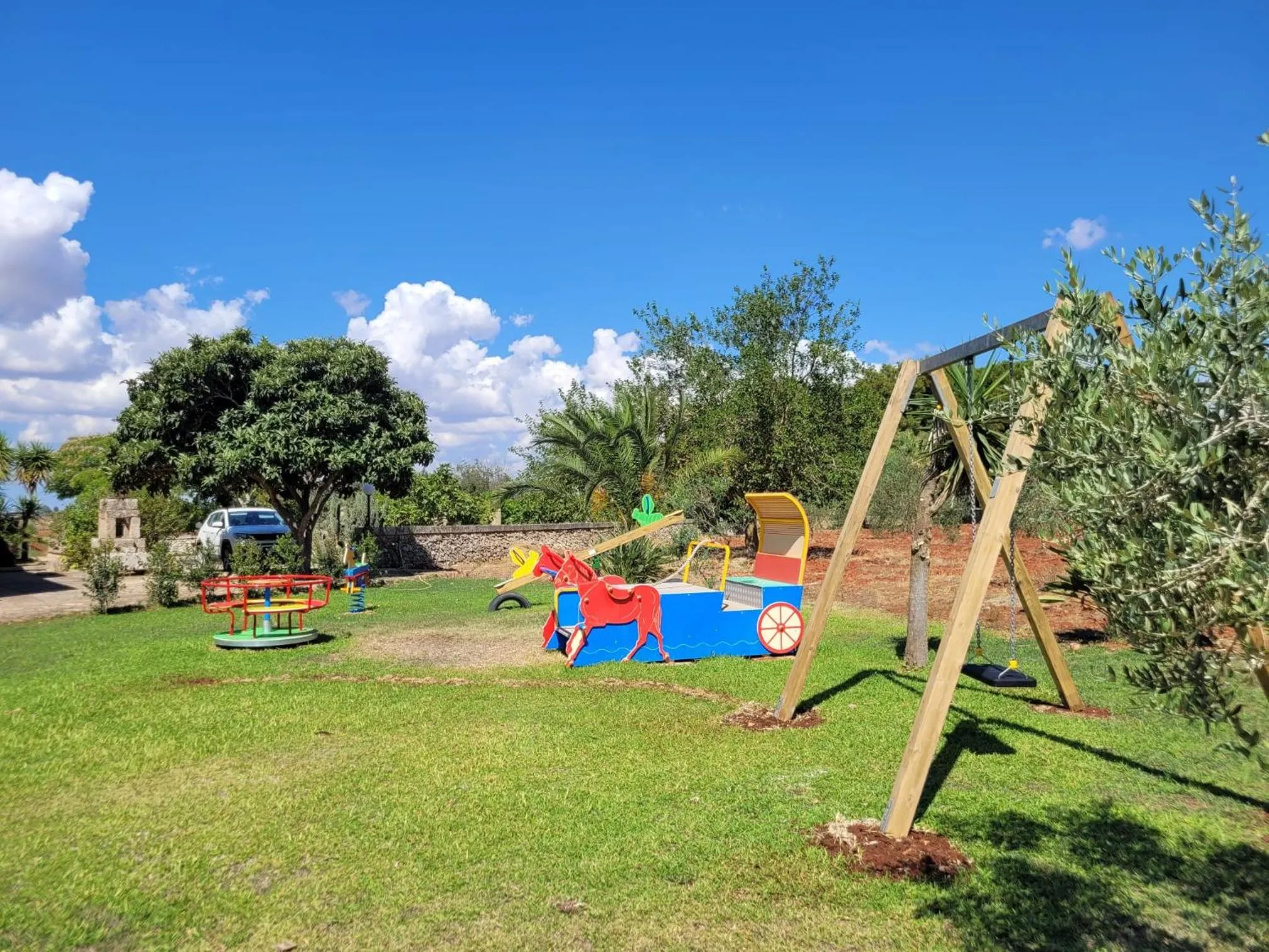 Children play ground in Tenuta Masseria & Spa Chicco Rizzo