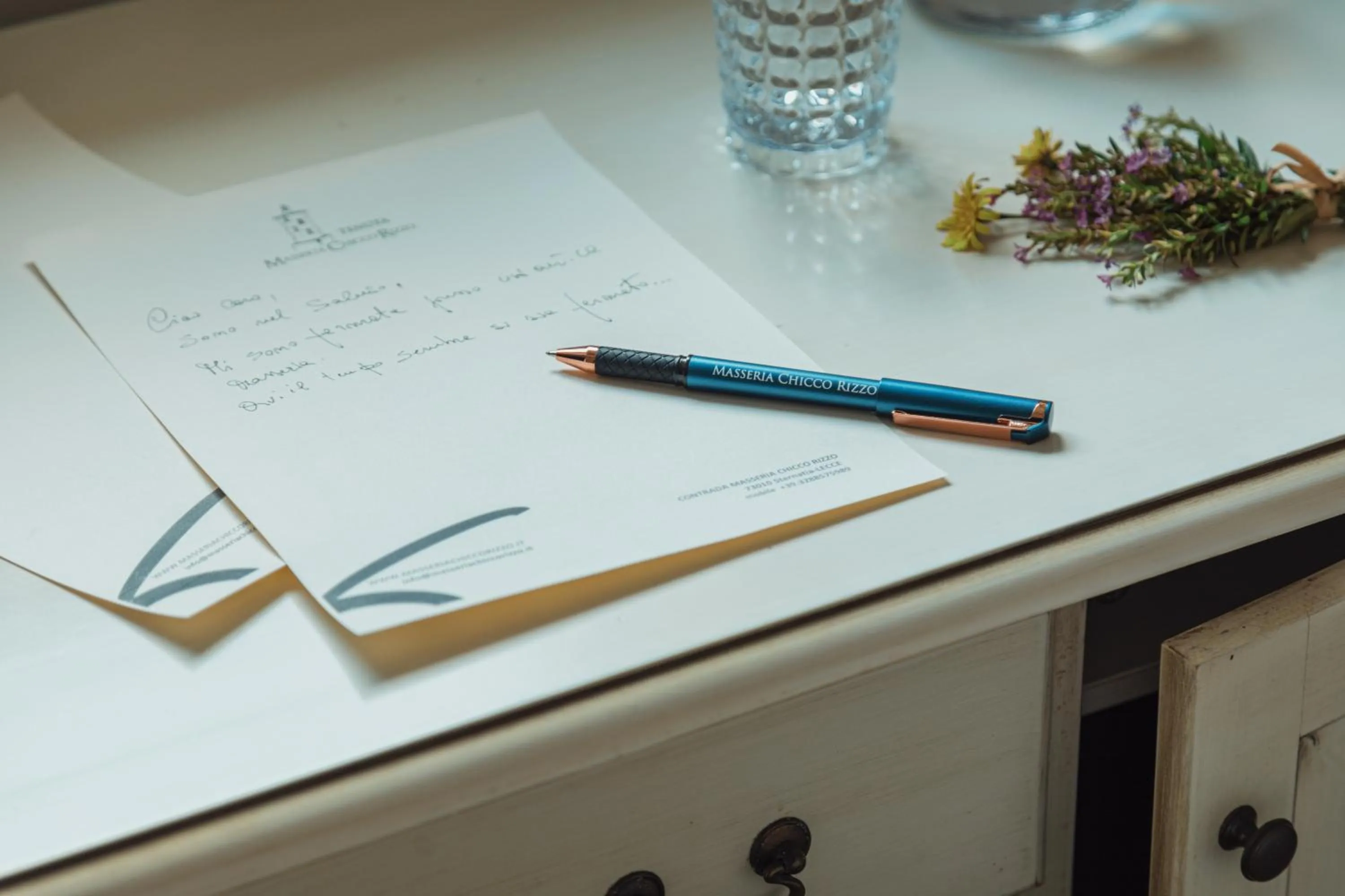 Decorative detail in Tenuta Masseria & Spa Chicco Rizzo