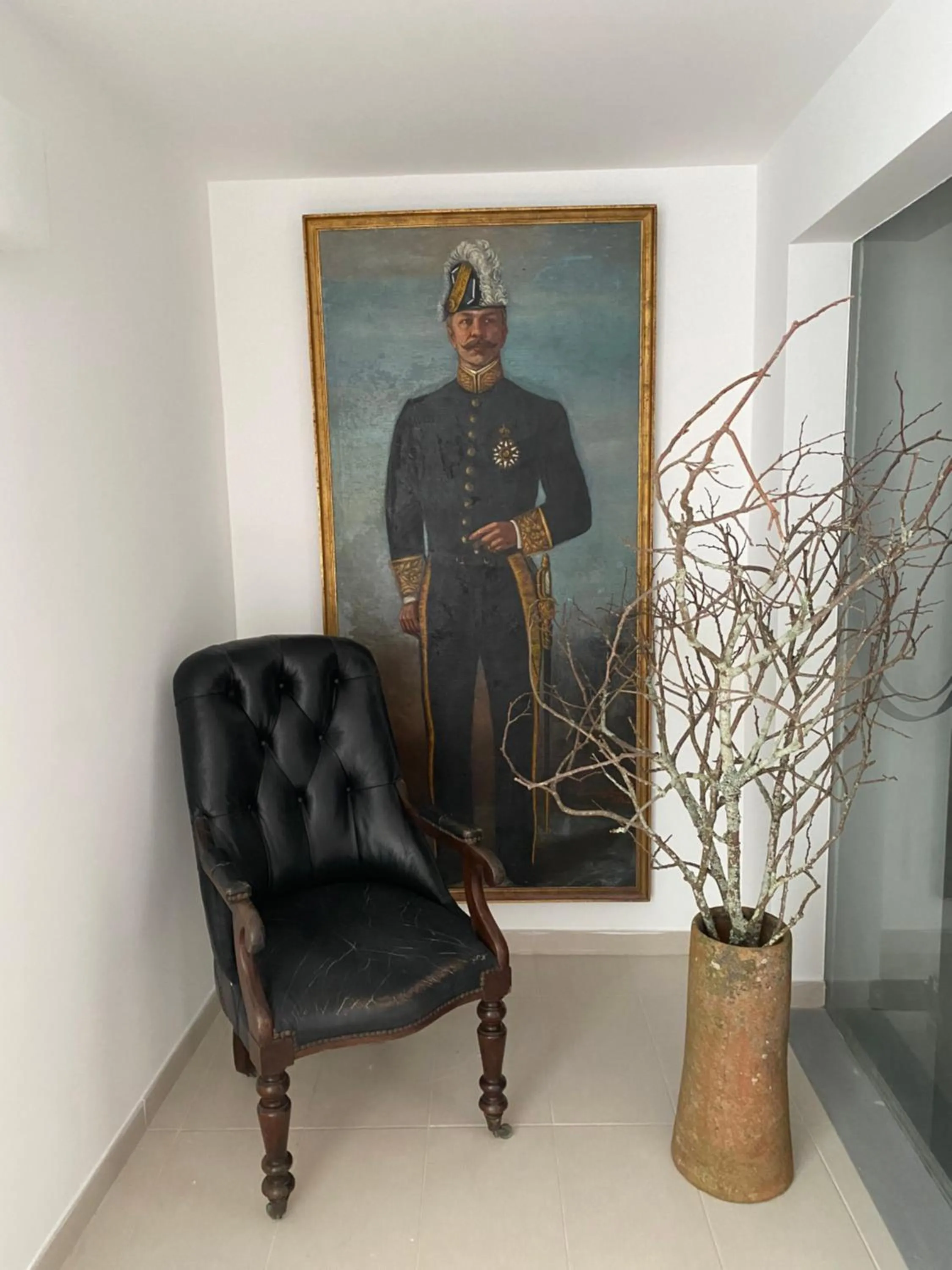 Decorative detail in Solar Do Conde Garden Hotel