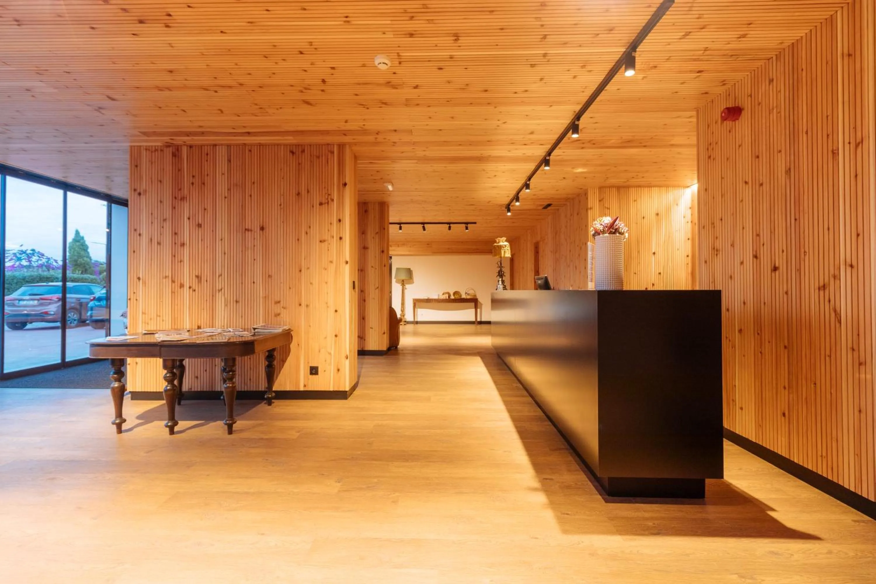 Lobby or reception in Solar Do Conde Garden Hotel