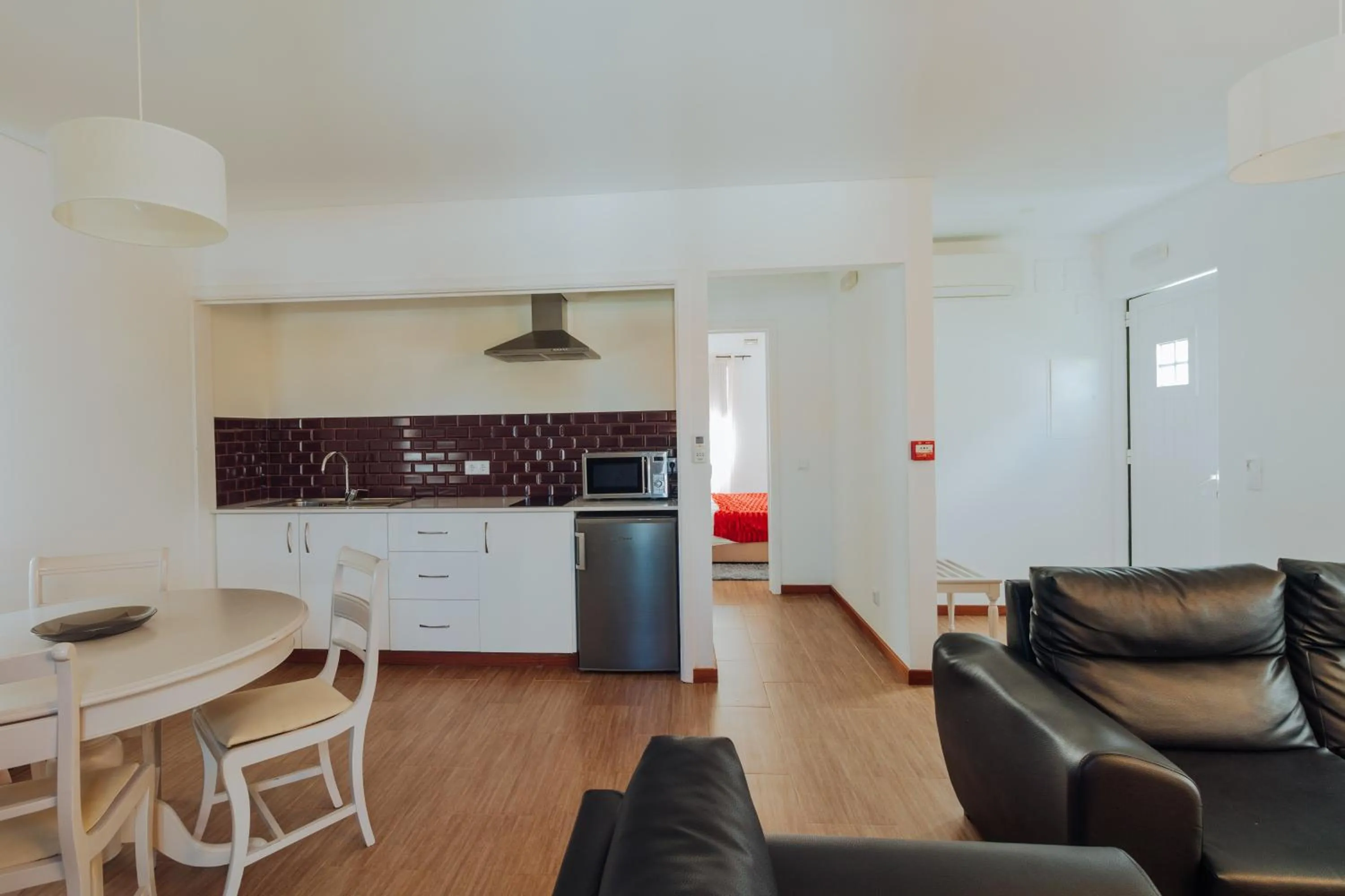 Kitchen or kitchenette in Solar Do Conde Garden Hotel