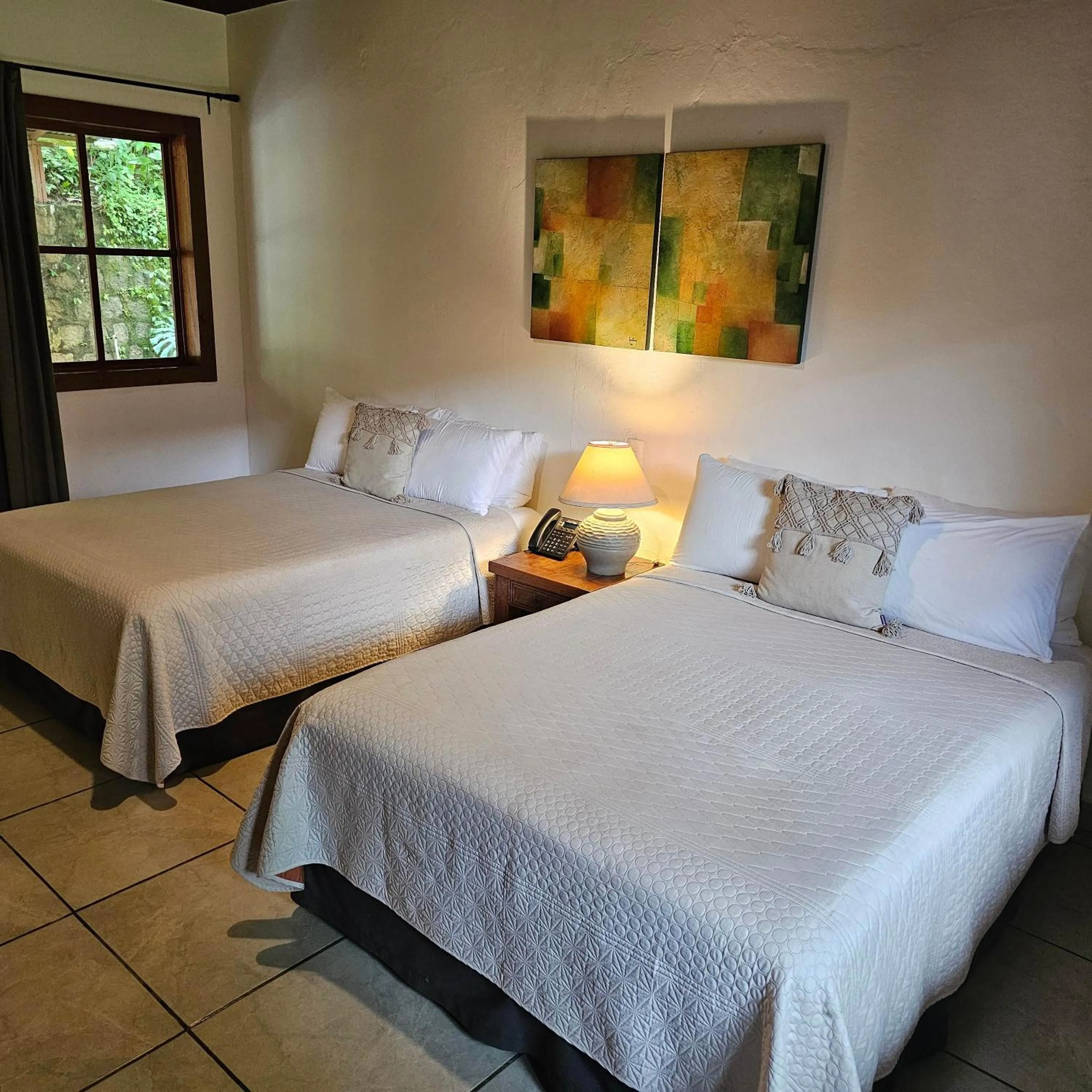 Bed in Argovia Ecolodge