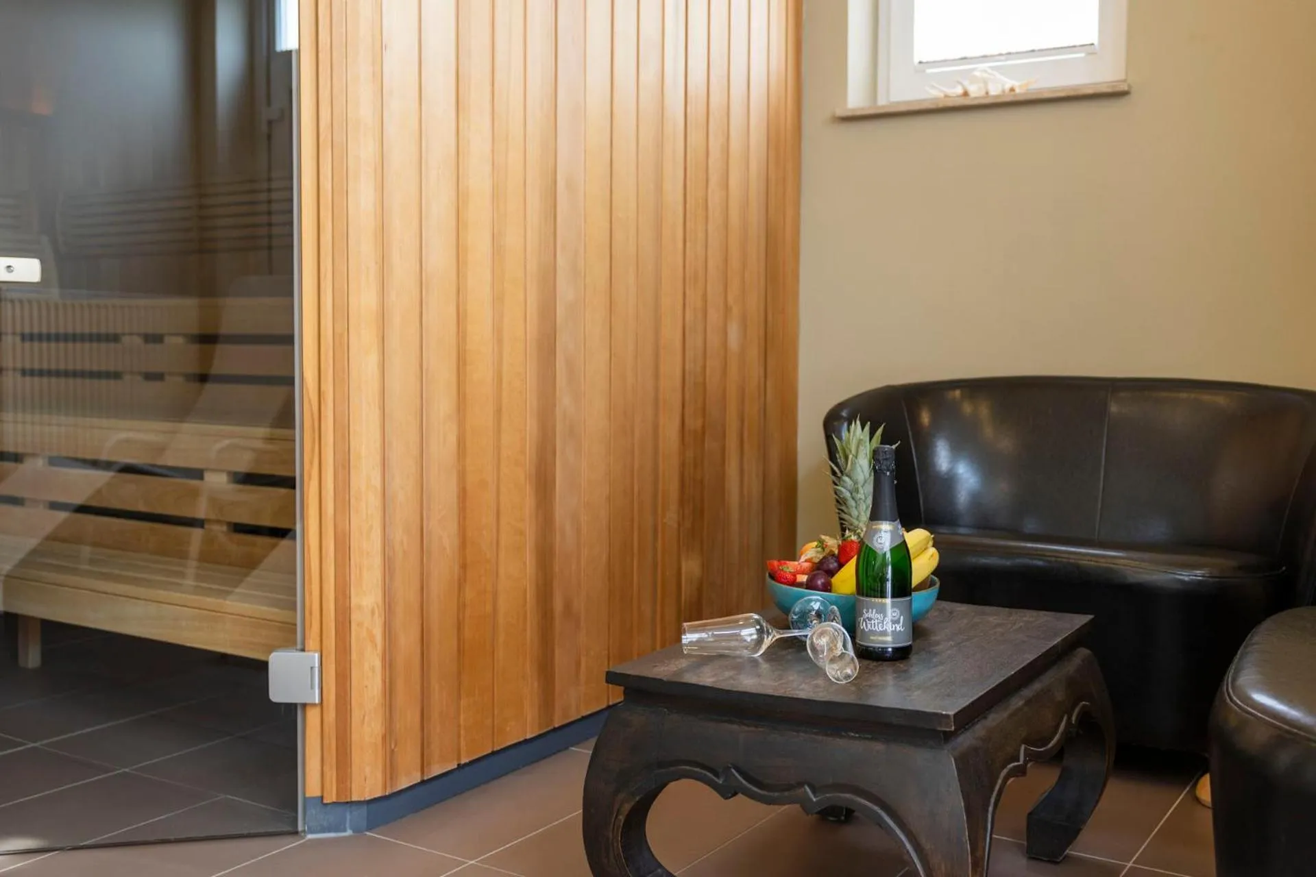 Sauna in Hotel Nautilus