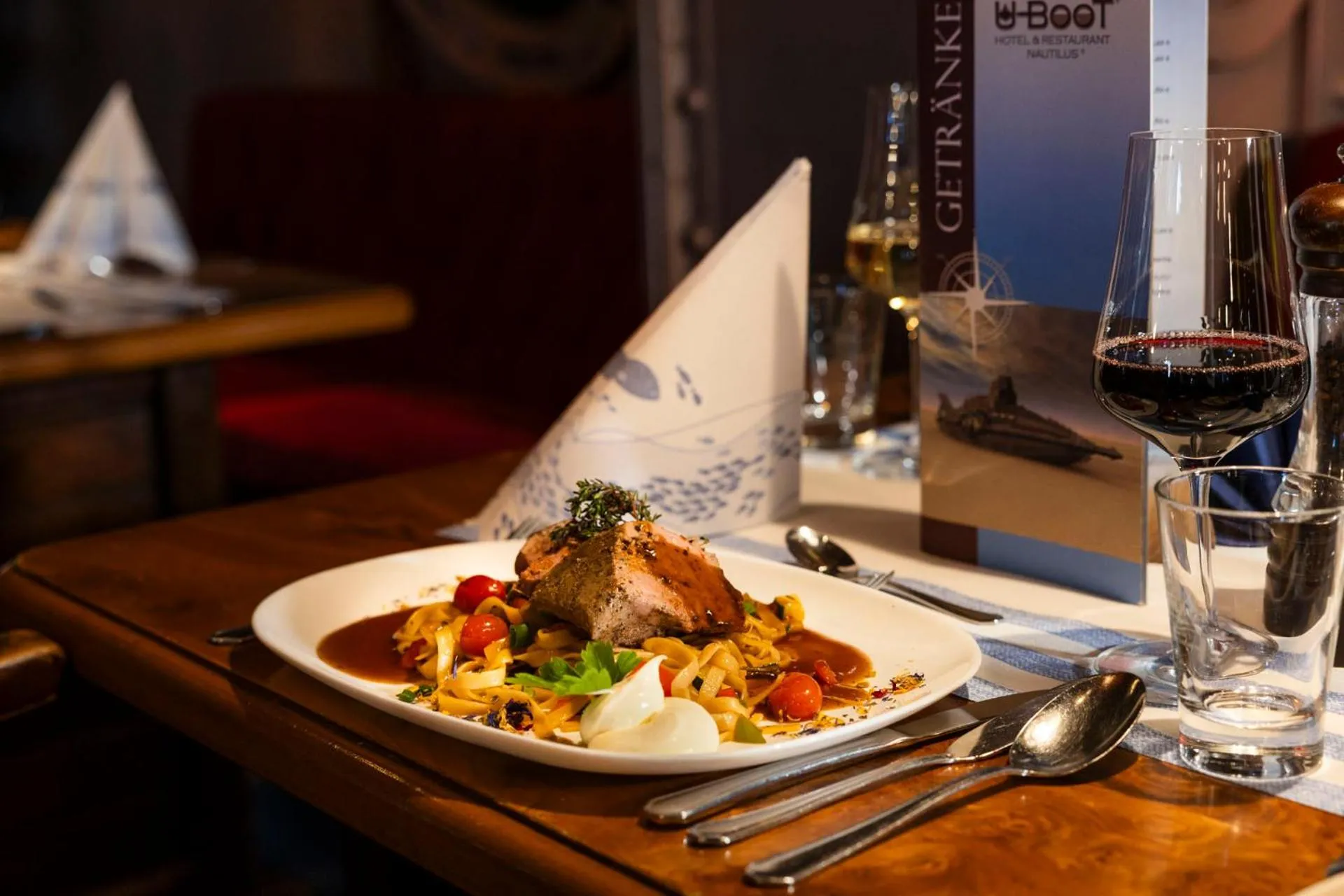 Dinner in Hotel Nautilus