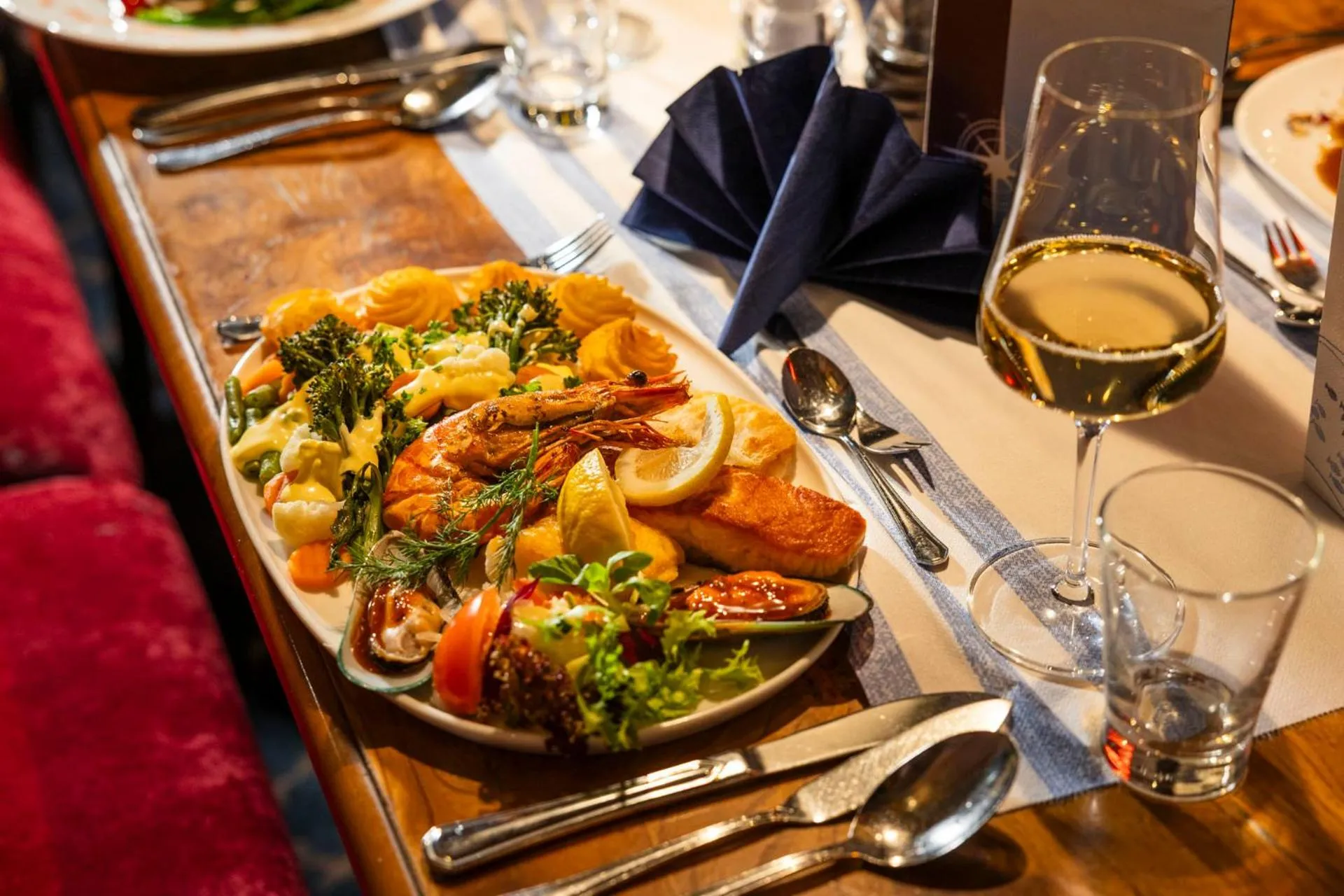 Dinner in Hotel Nautilus