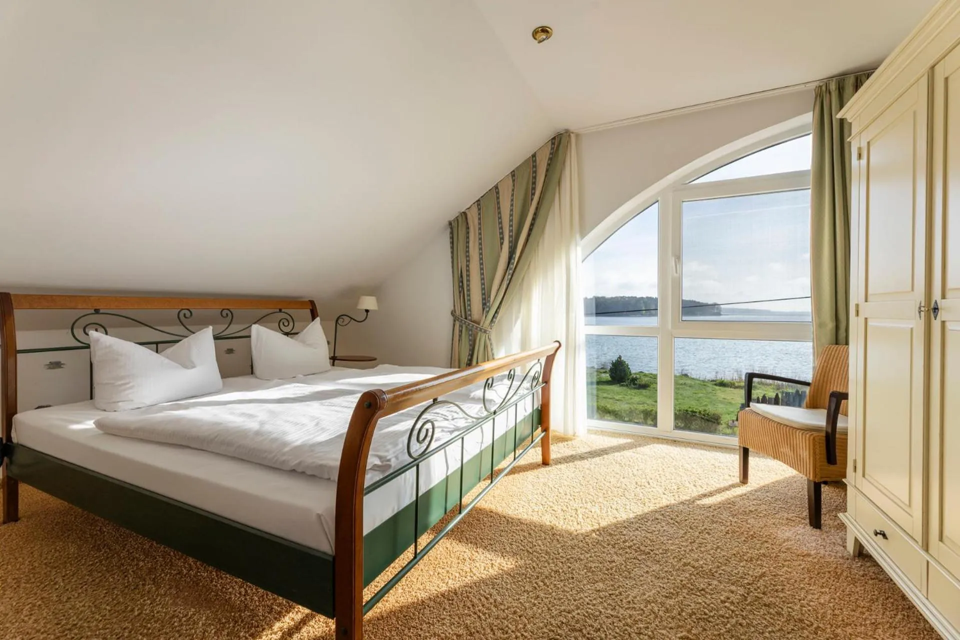 Bed in Hotel Nautilus