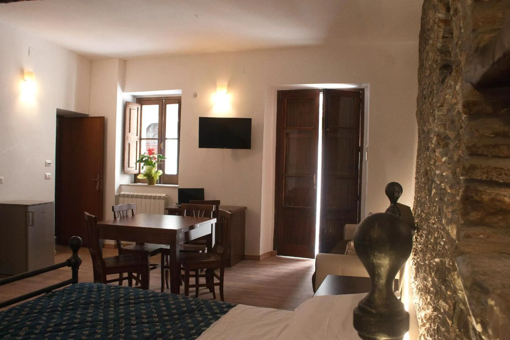 Living room, Bed in Il Covo dei Re