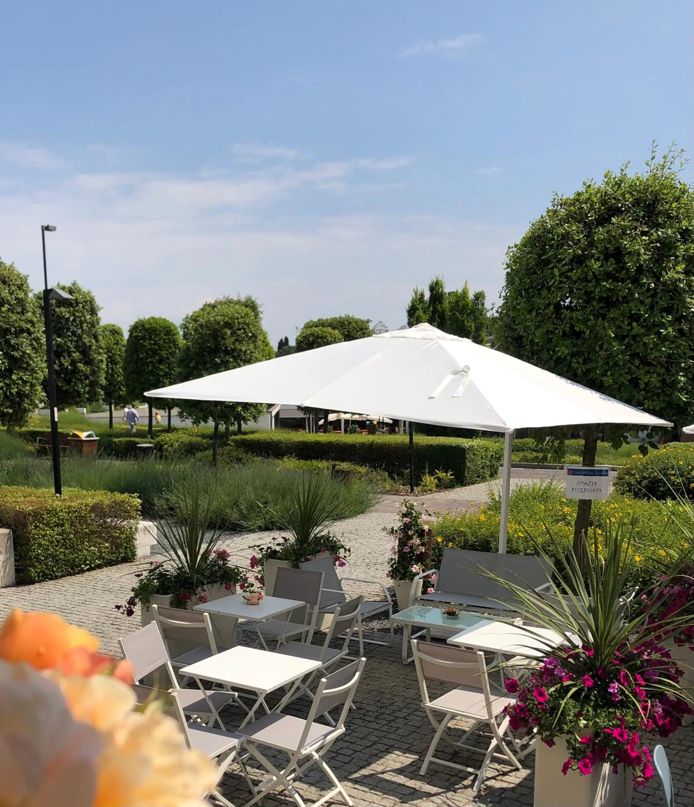 Patio in Apart-Hotel la Rocchetta