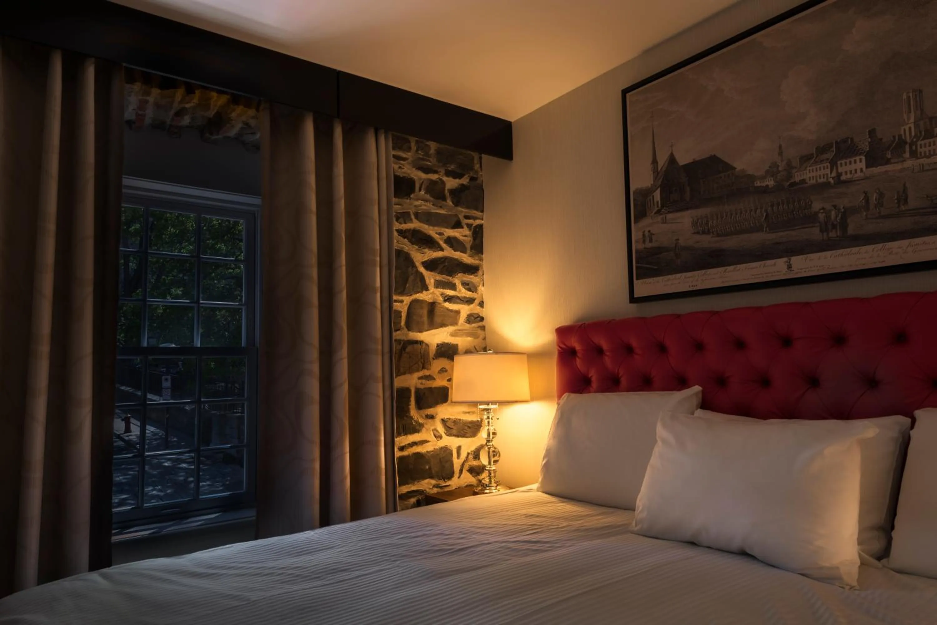 Bed in Auberge du Trésor