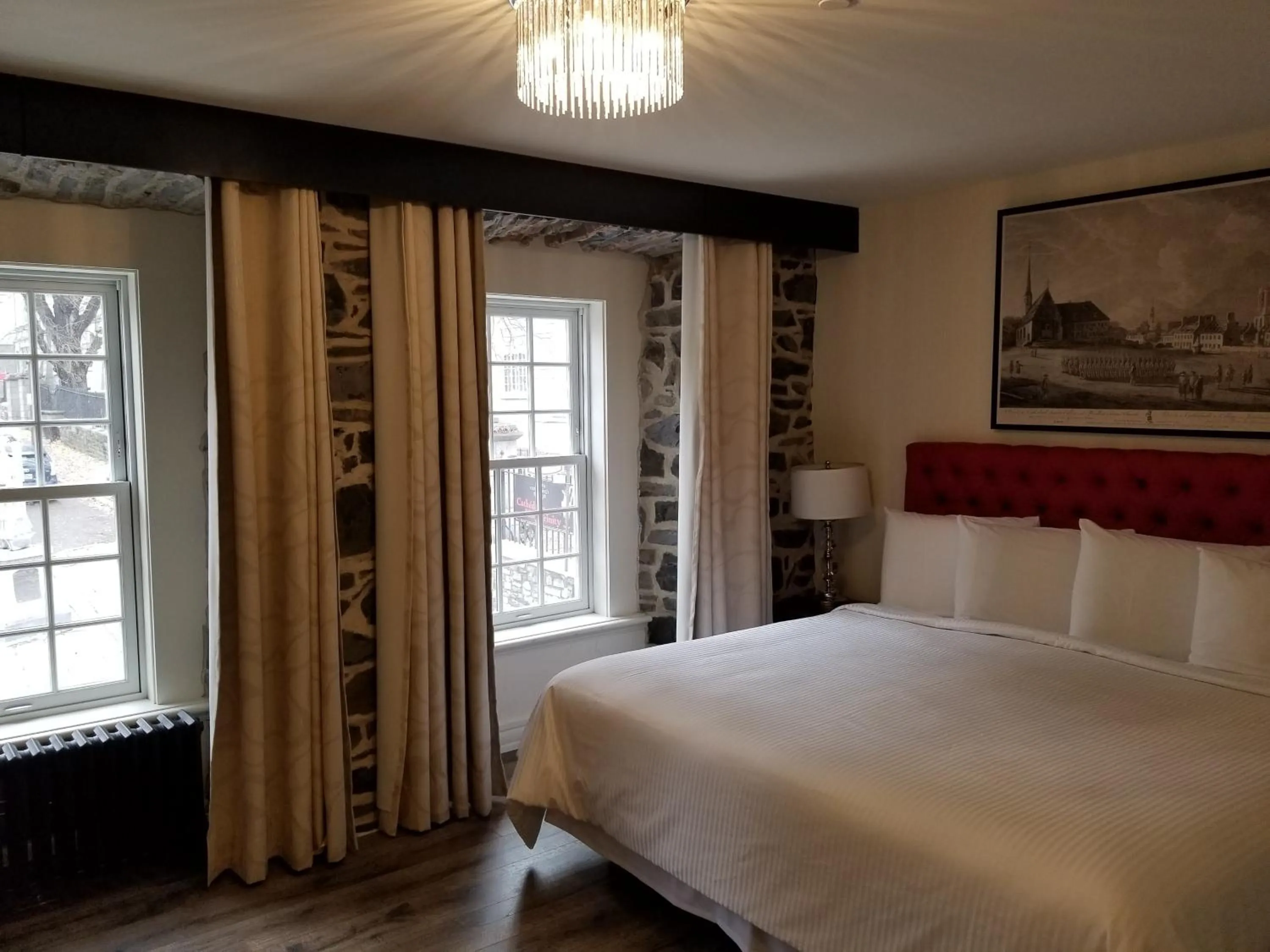 Bed in Auberge du Trésor