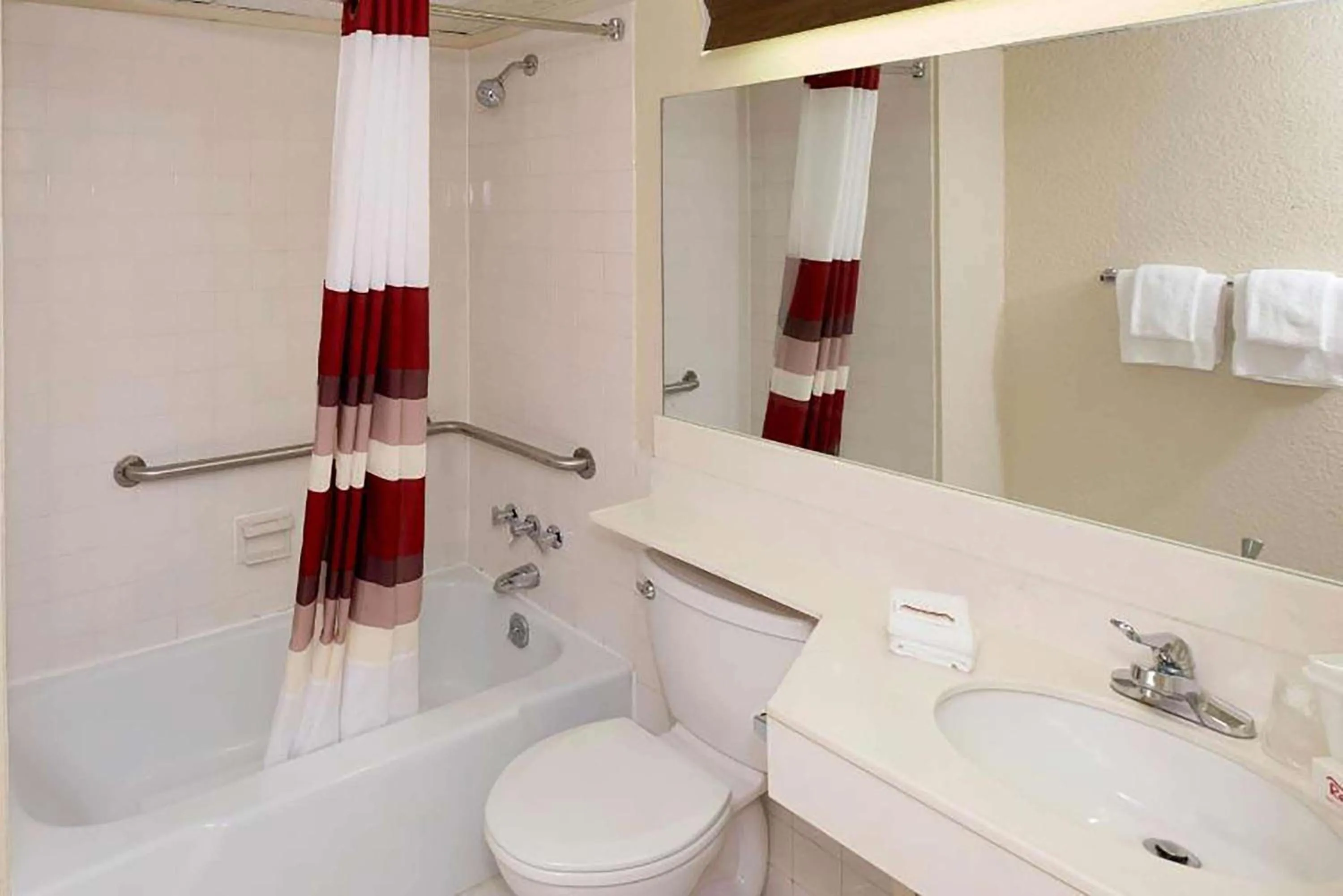 Bathroom in Days Inn by Wyndham Williamsport