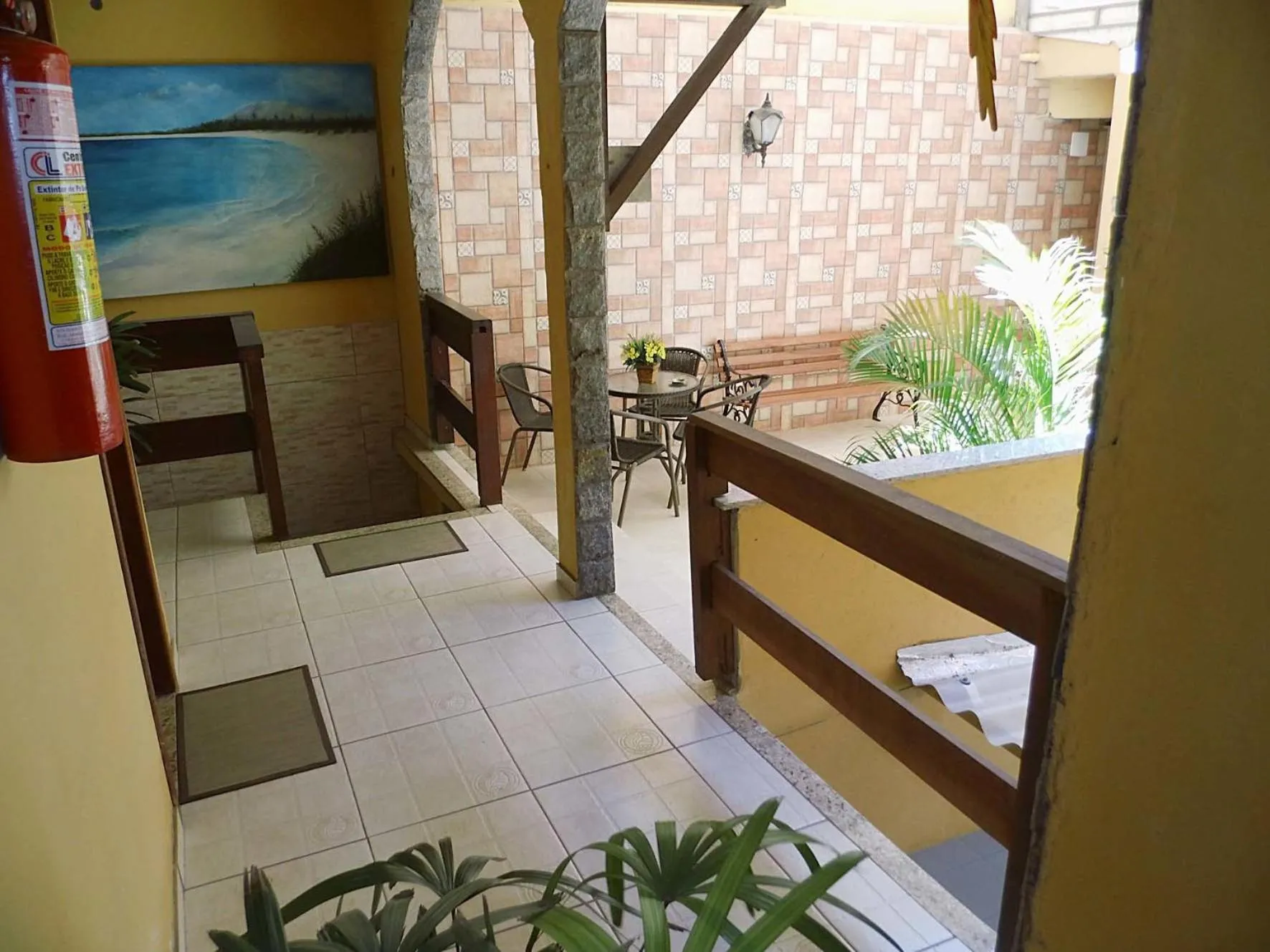 Balcony/Terrace in Casa e Praia Hospedaria