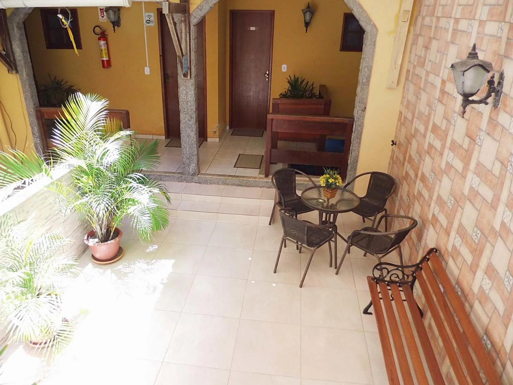 Balcony/Terrace in Casa e Praia Hospedaria