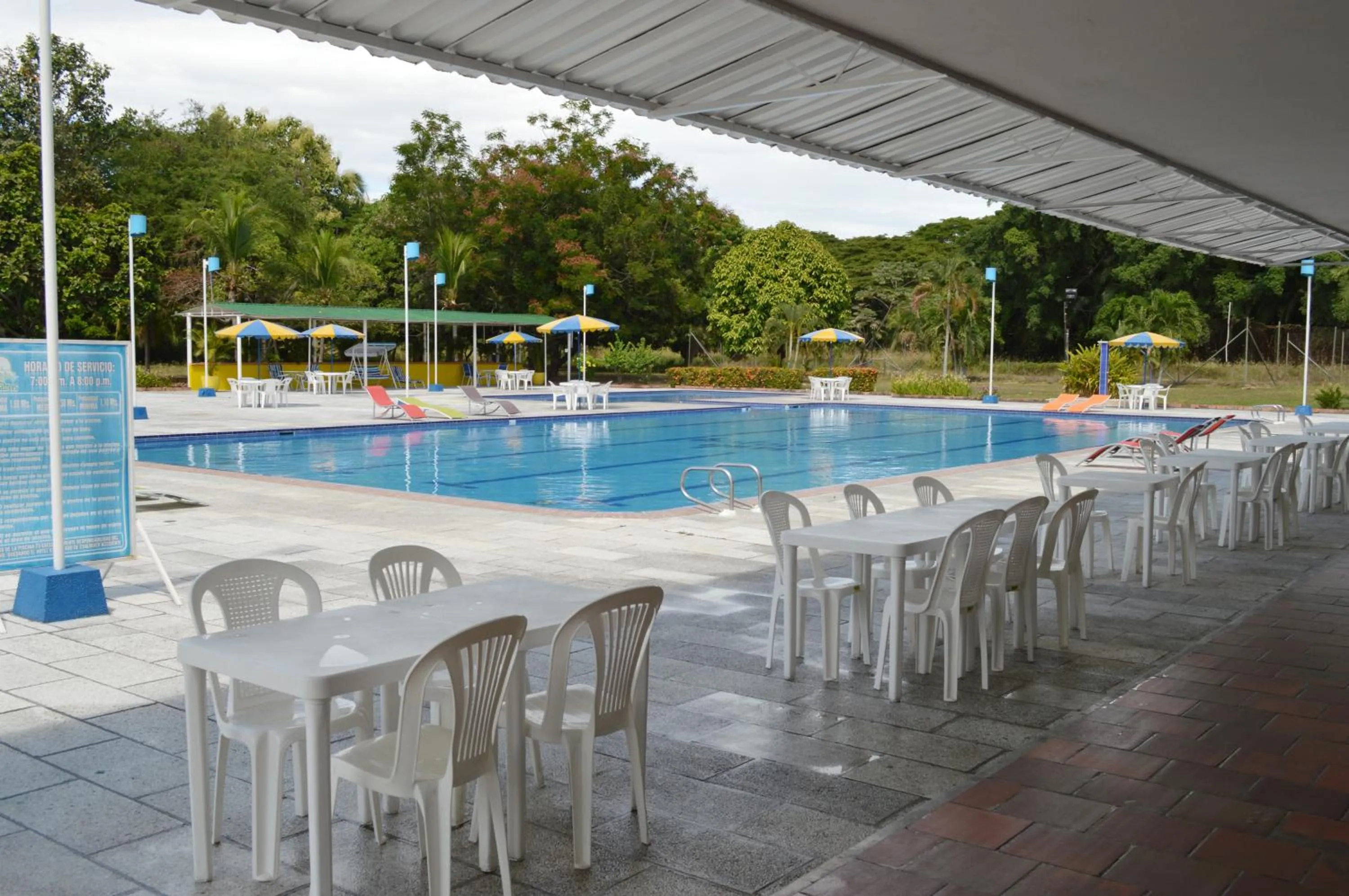 Swimming pool in Hotel Albatros