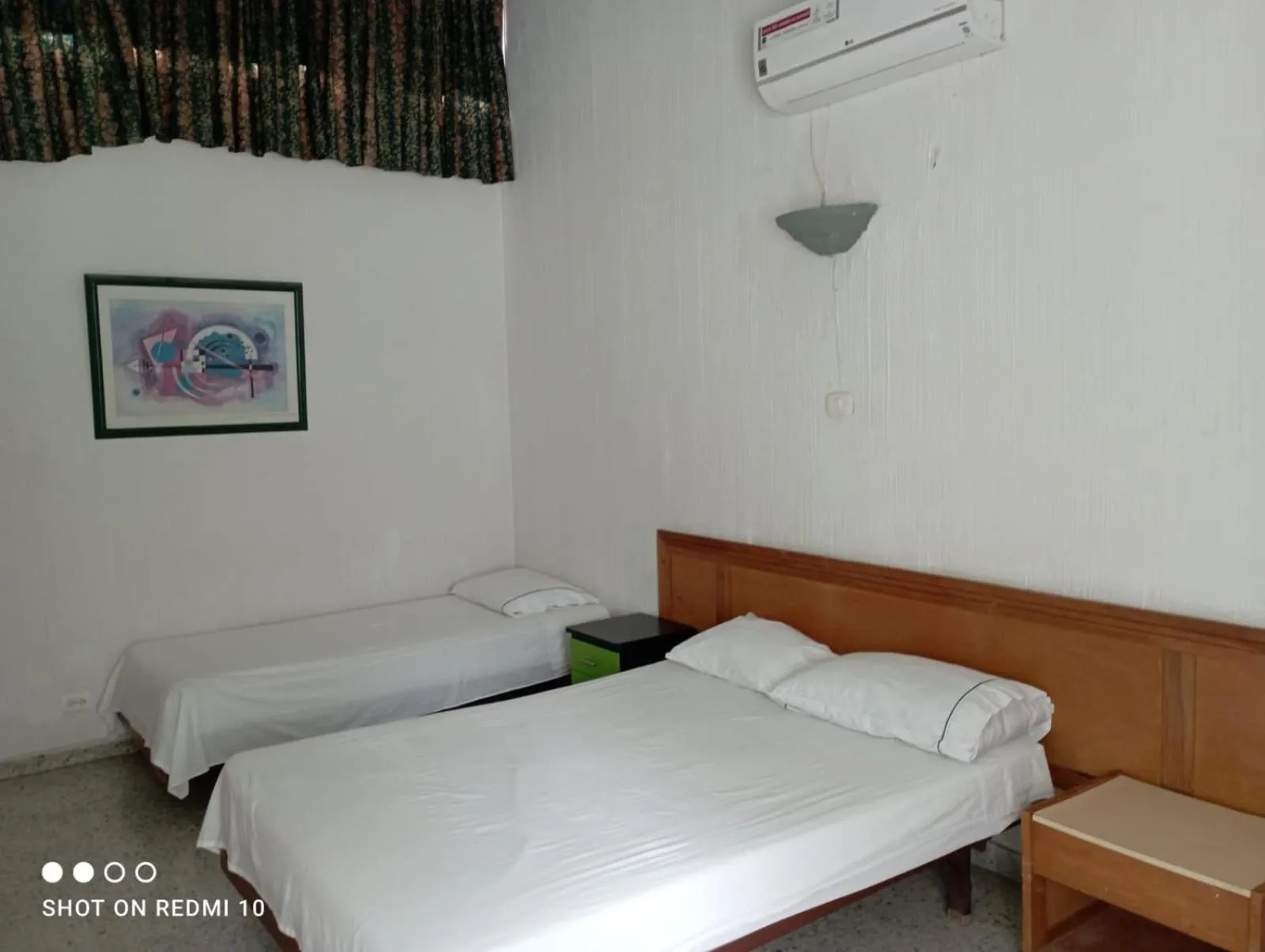 Bed in Hotel Albatros