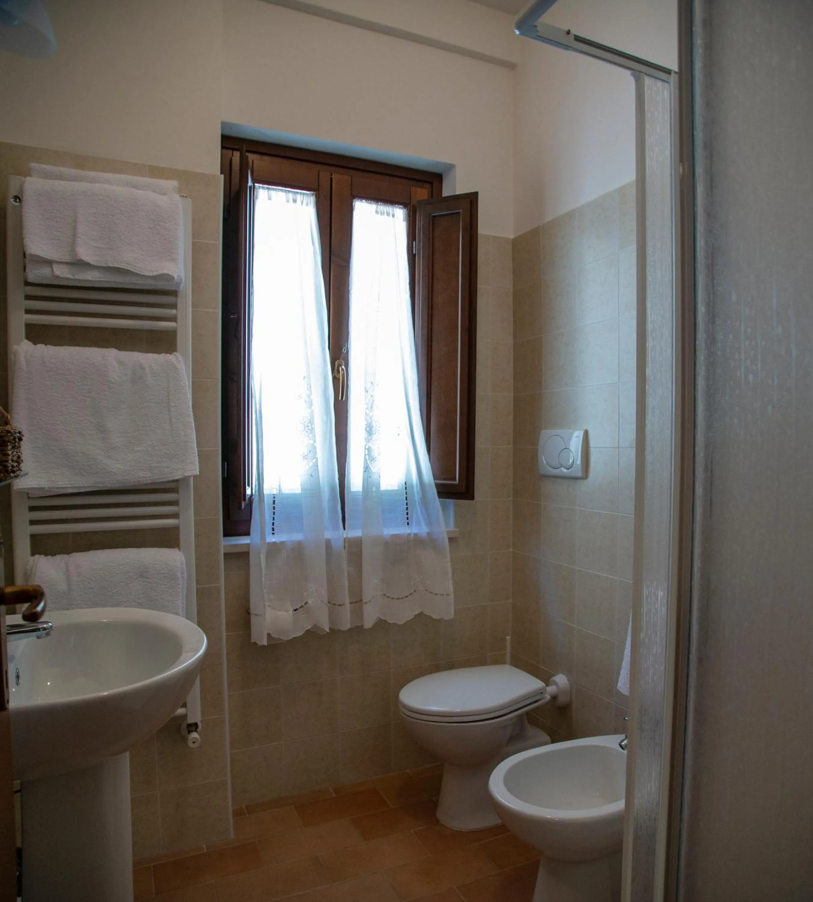 Bathroom in Convento San Bernardino