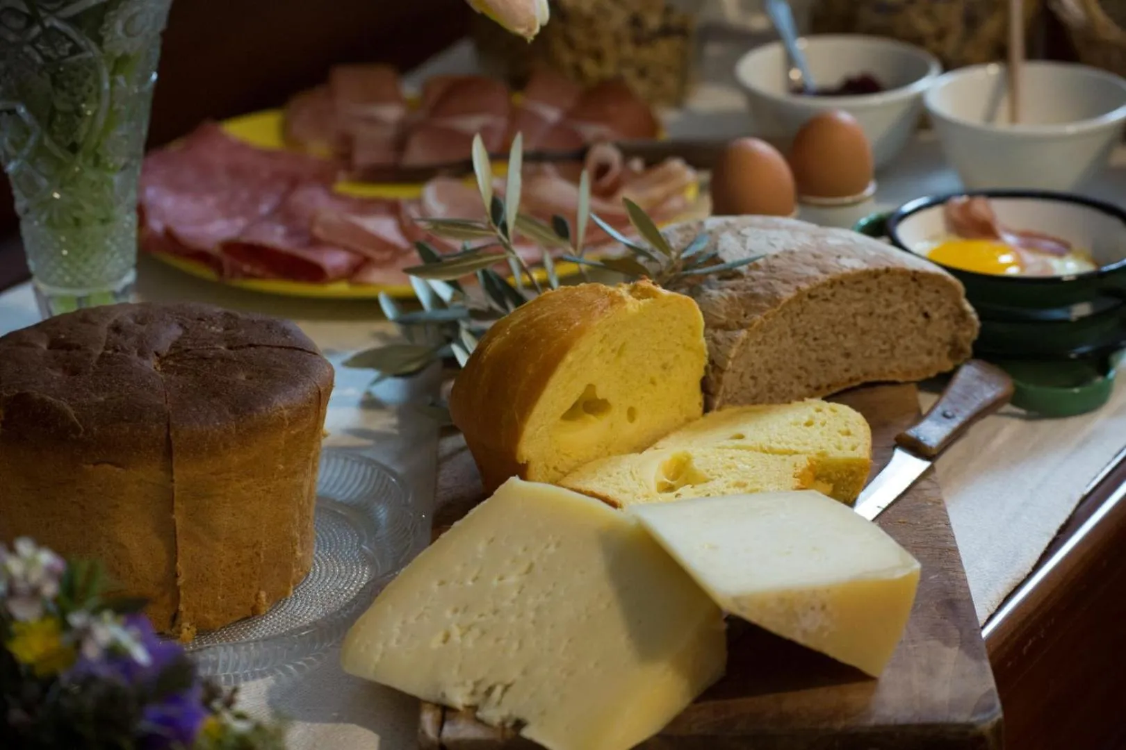 Breakfast in Convento San Bernardino