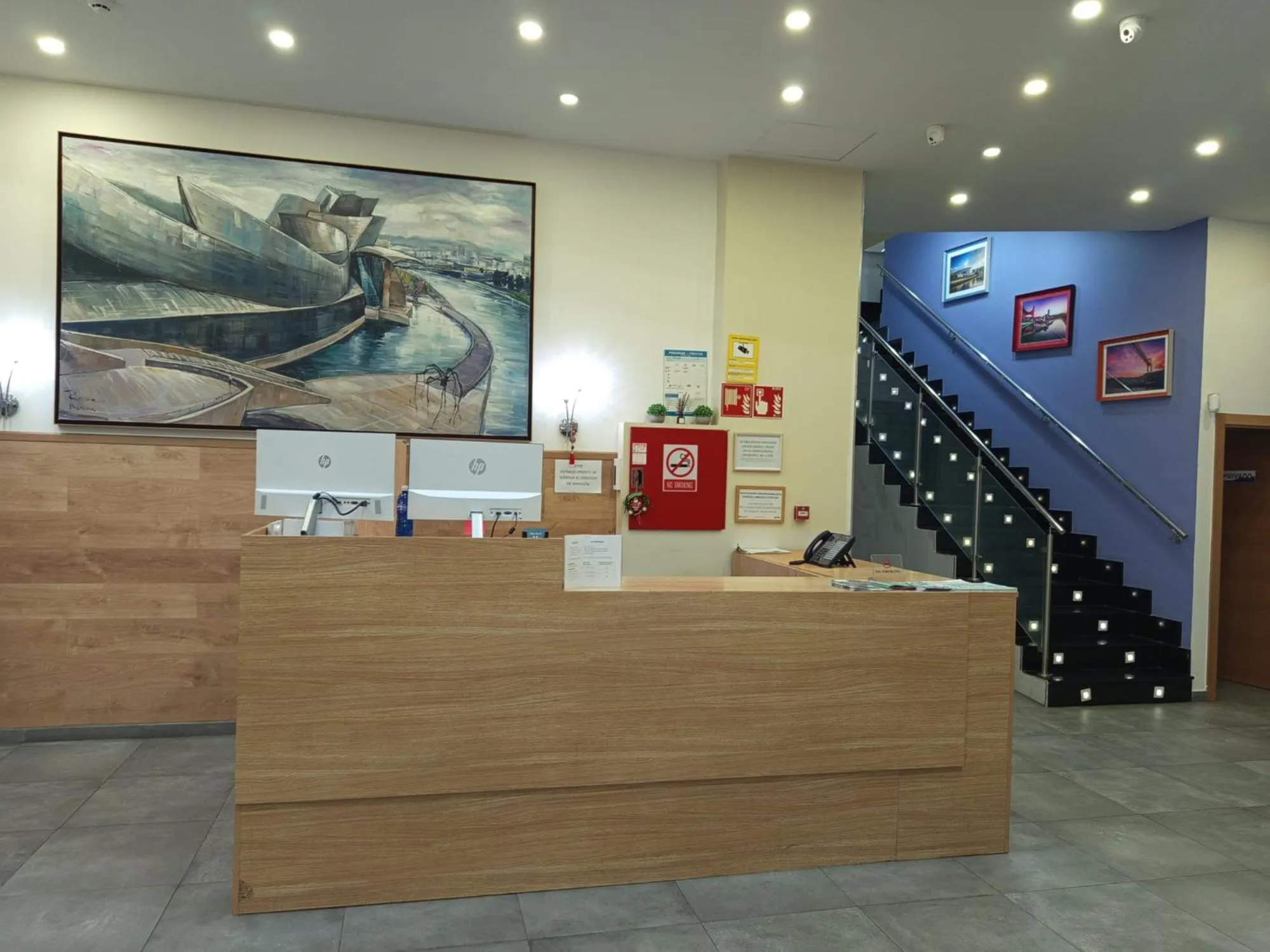 Lobby or reception in Hotel Lidar