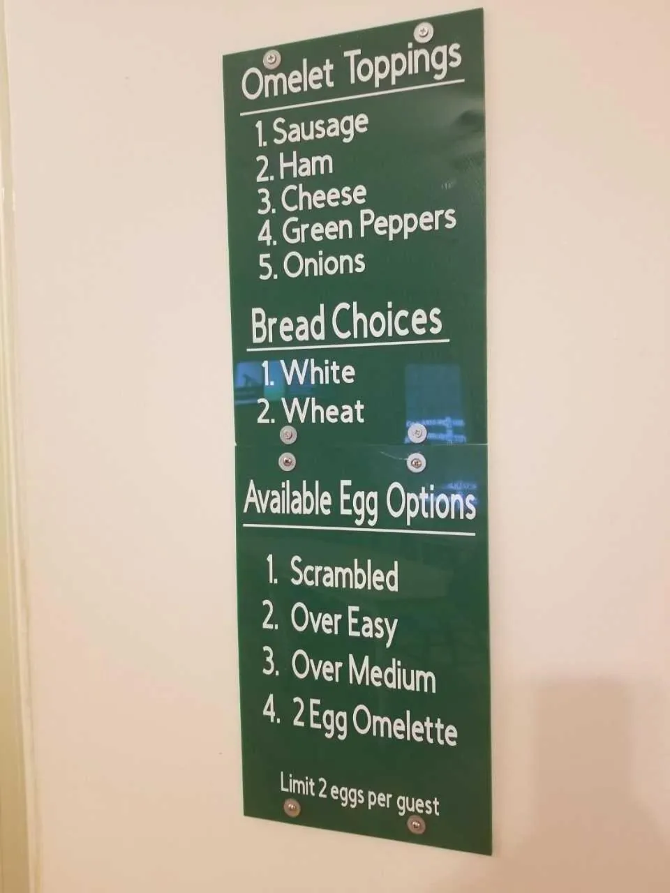 Breakfast in Brook Pointe Resort