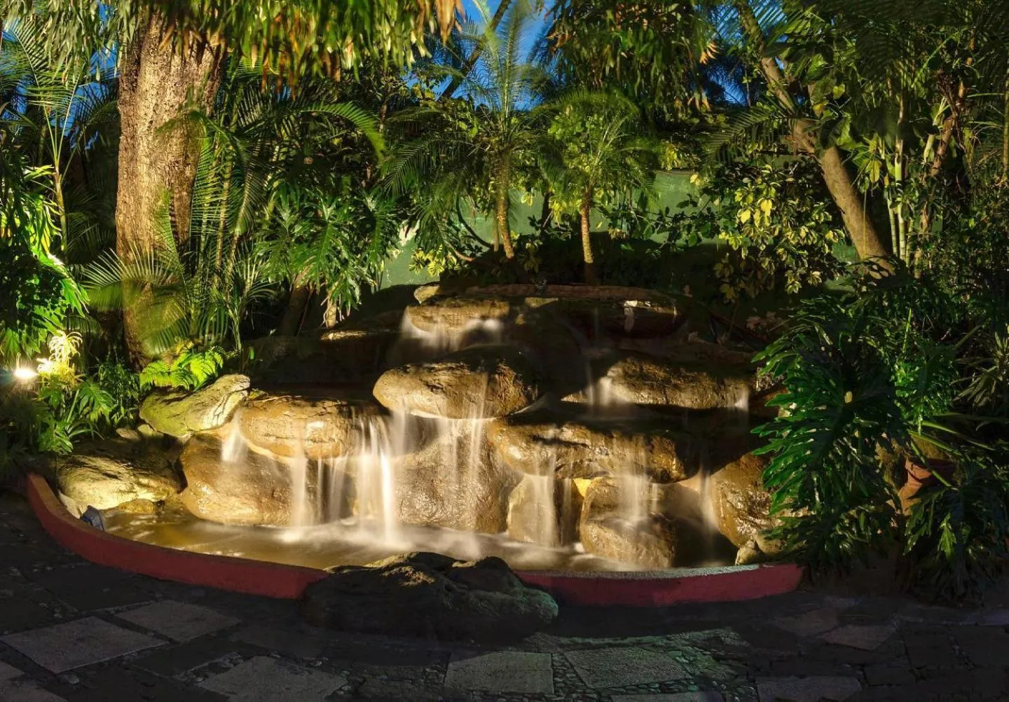 Garden view in Hotel Boutique Casa de Campo