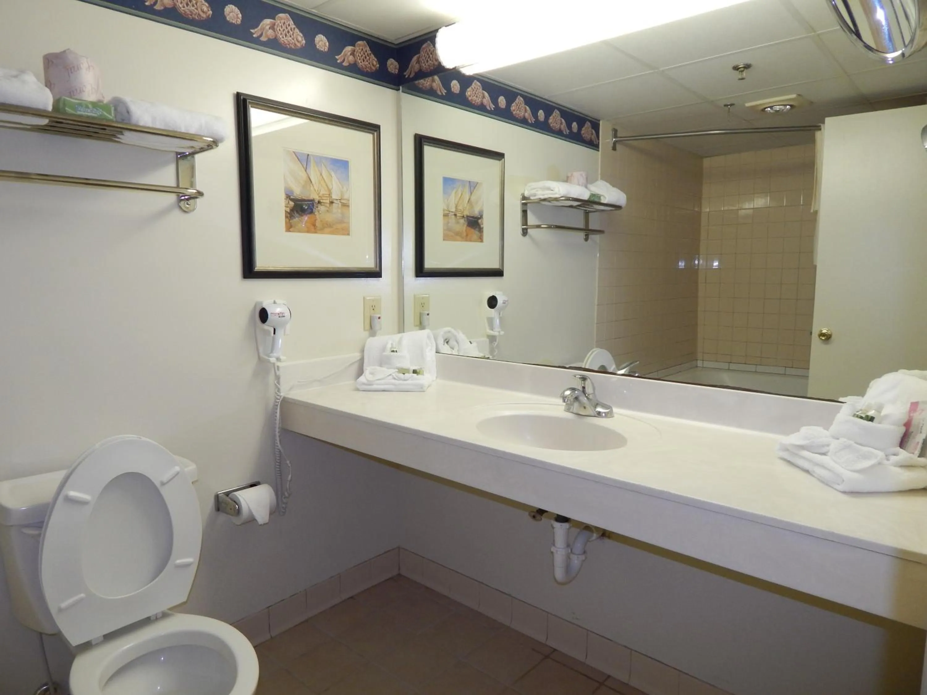 Bathroom in Paradise Plaza Inn