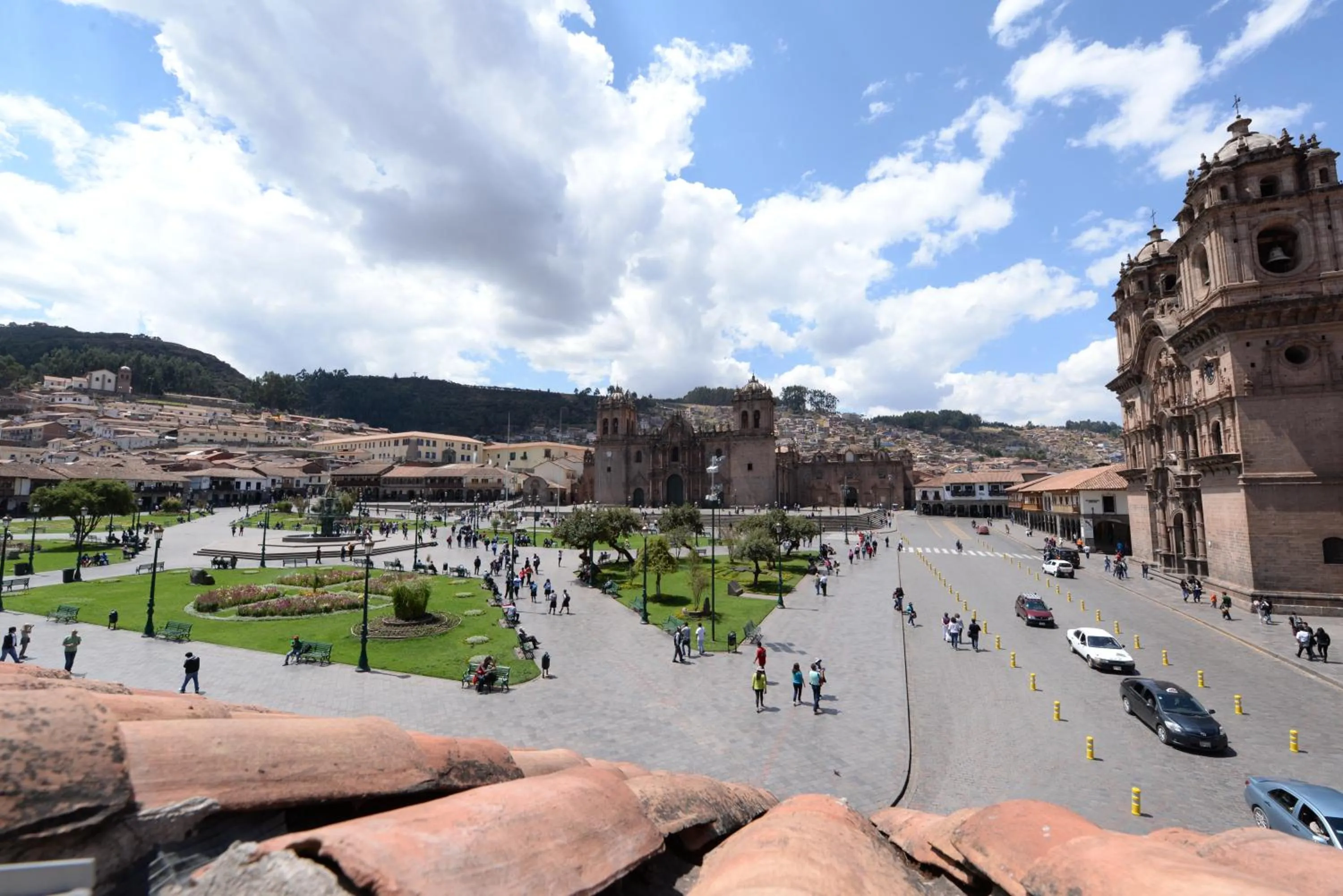 Street view in Hotel Plaza de Armas Cusco