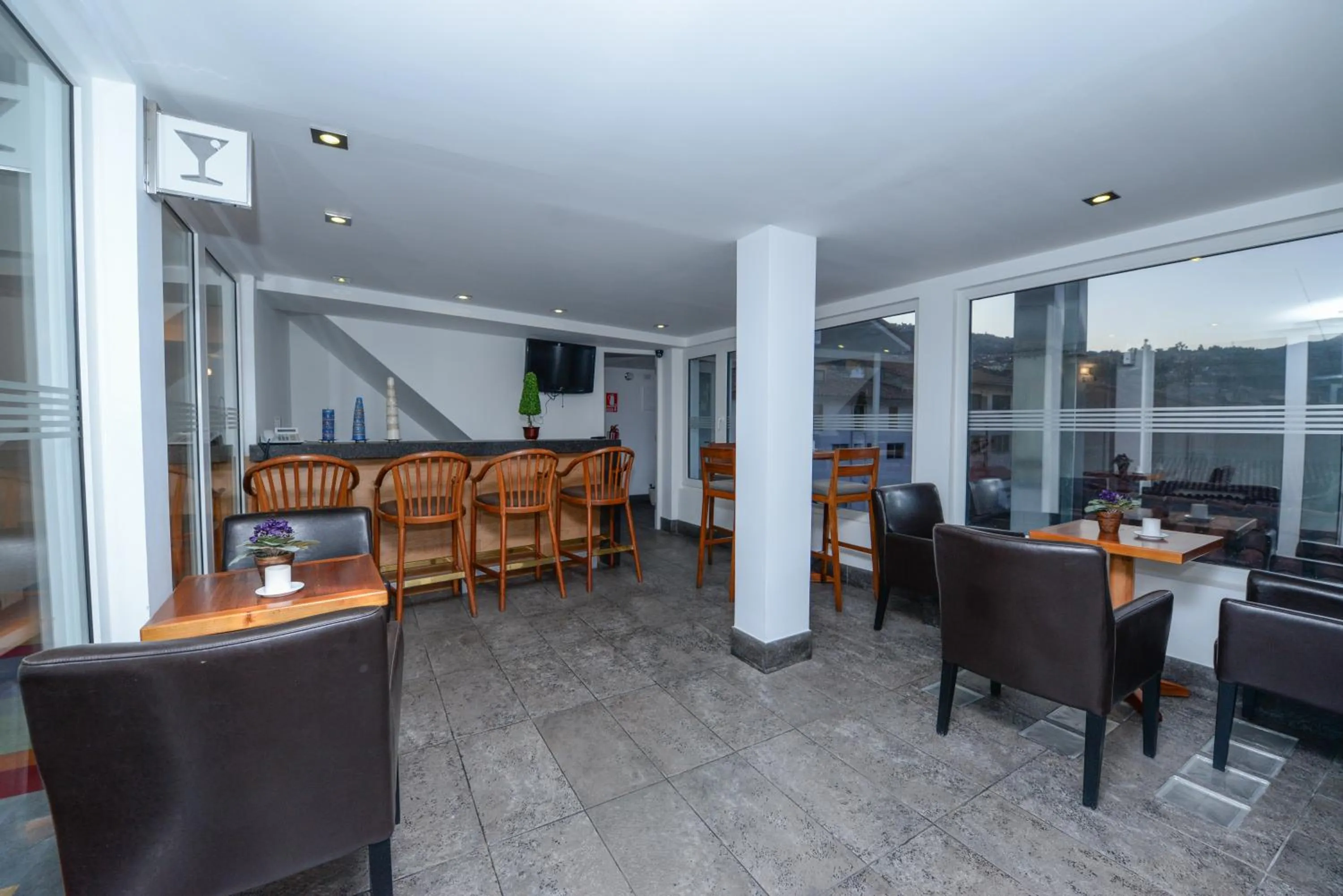 Communal lounge/ TV room in Hotel Plaza de Armas Cusco