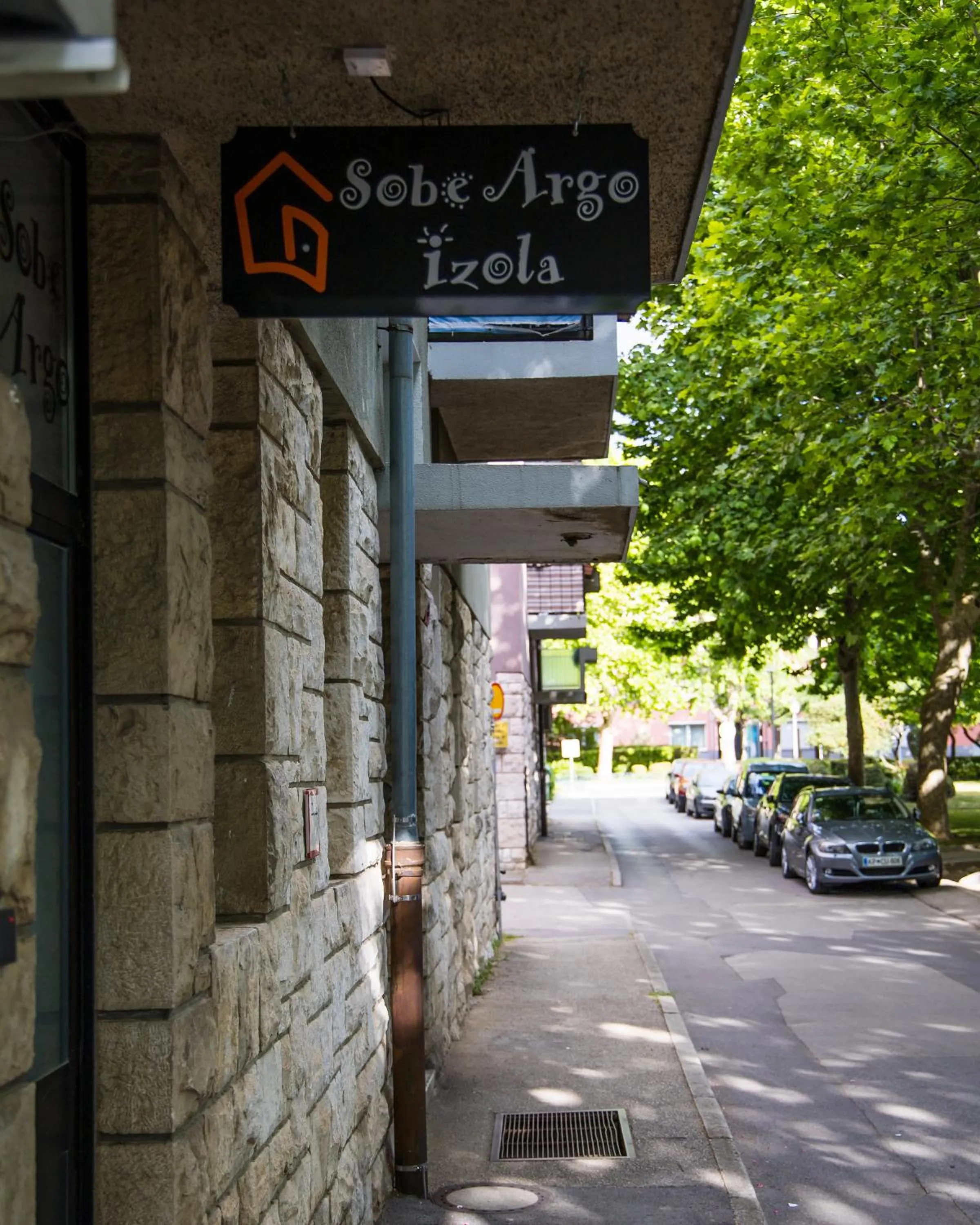 Facade/entrance in Sobe Argo Izola