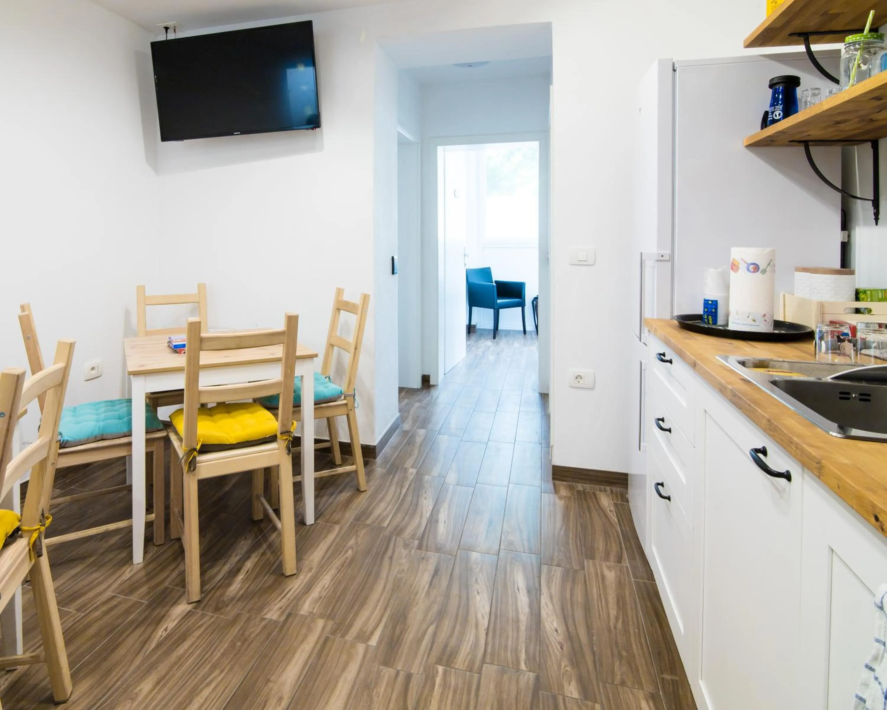 Kitchen or kitchenette in Sobe Argo Izola