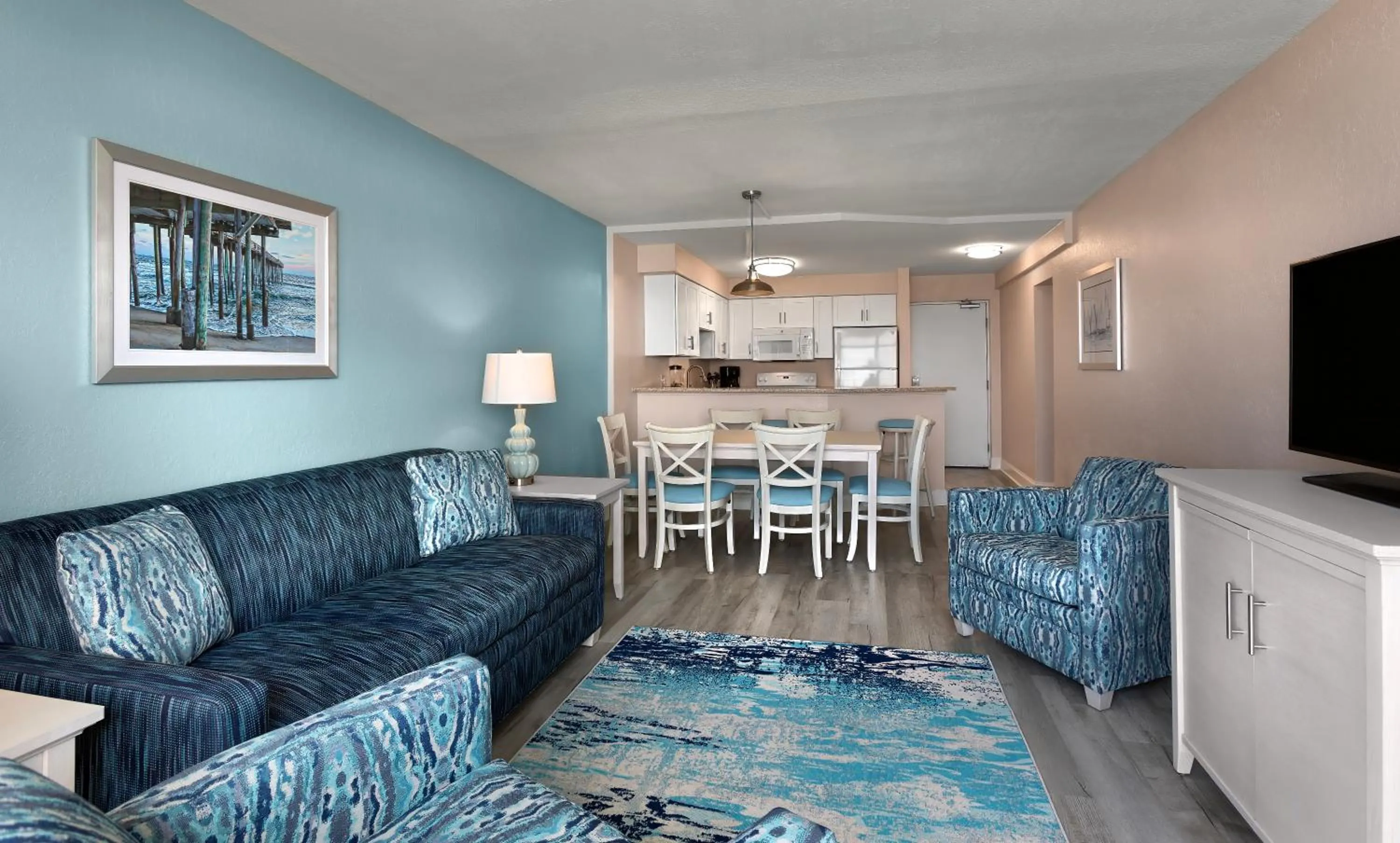 Living room in Maritime Beach Club