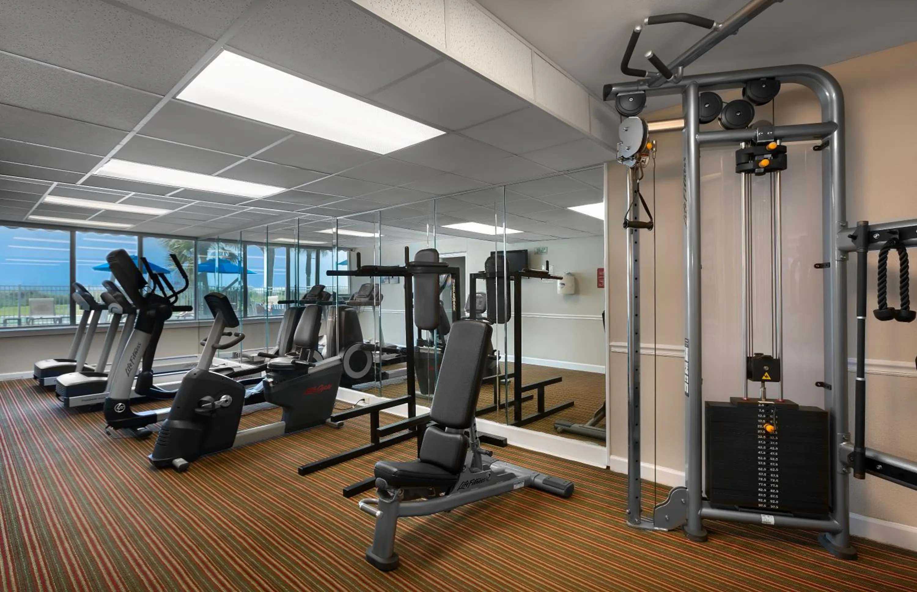 Fitness centre/facilities in Maritime Beach Club