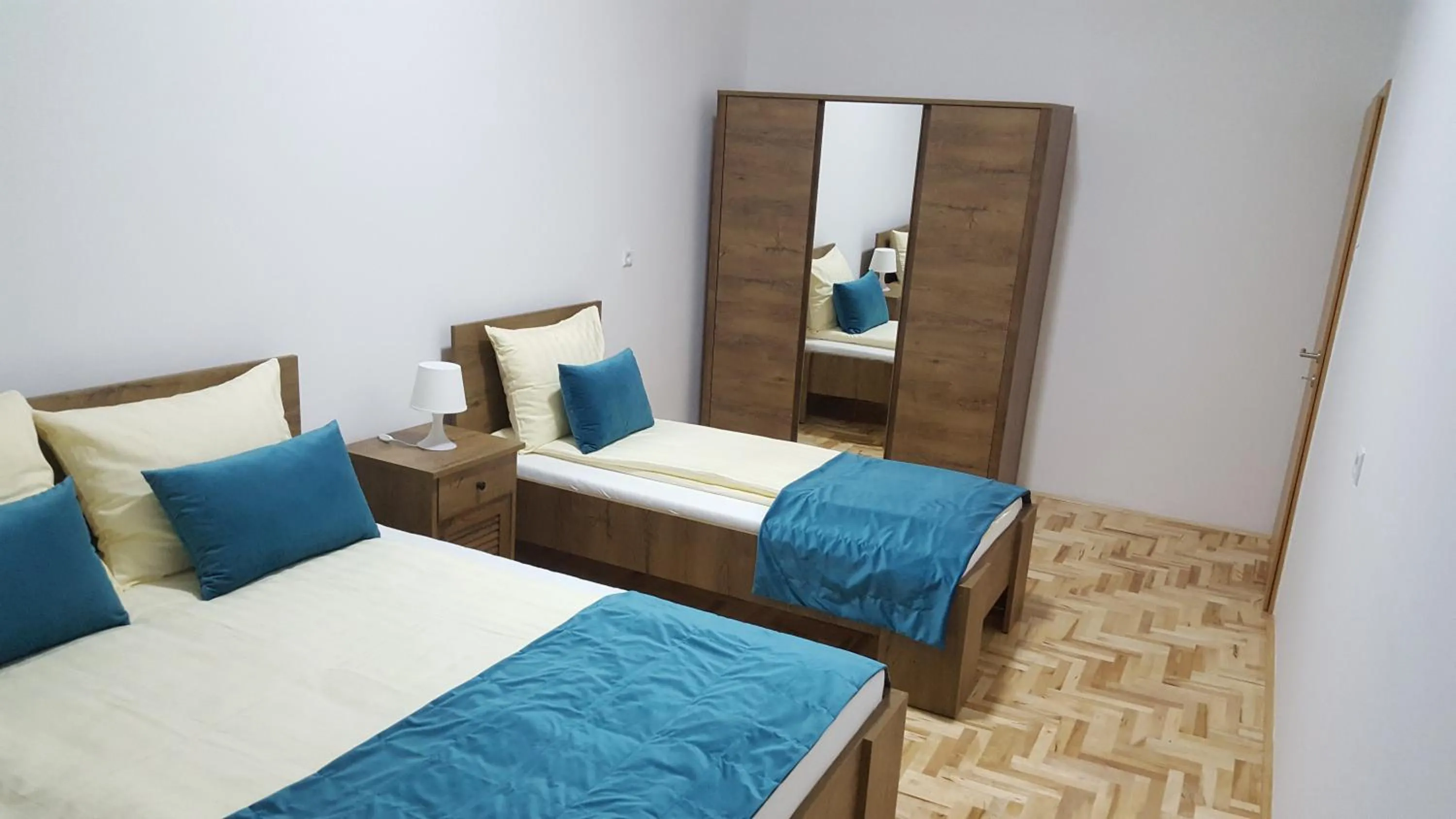 Bed in Le Royal Suites Sarajevo - City Center