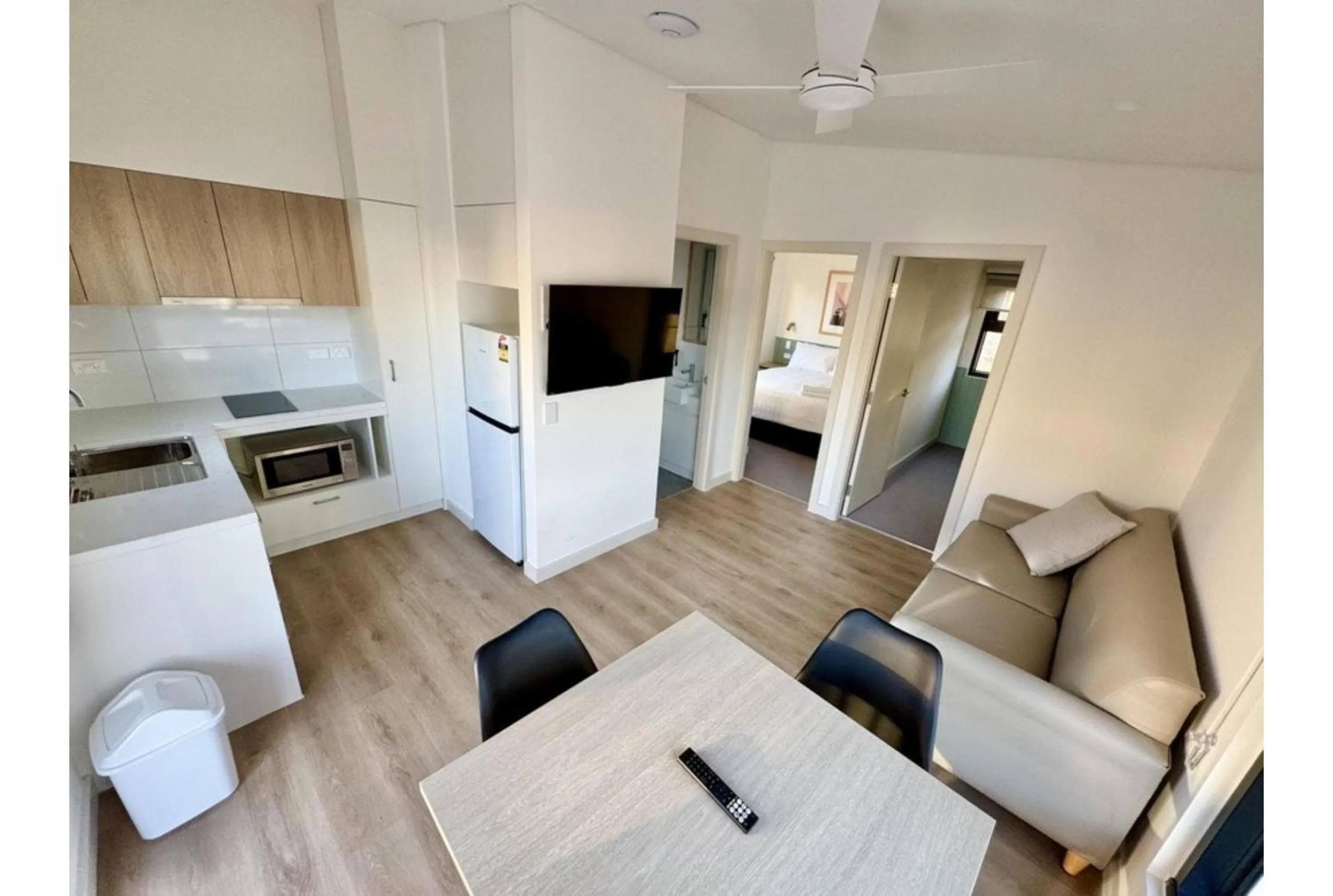 Living room in Discovery Parks - Lake Bonney