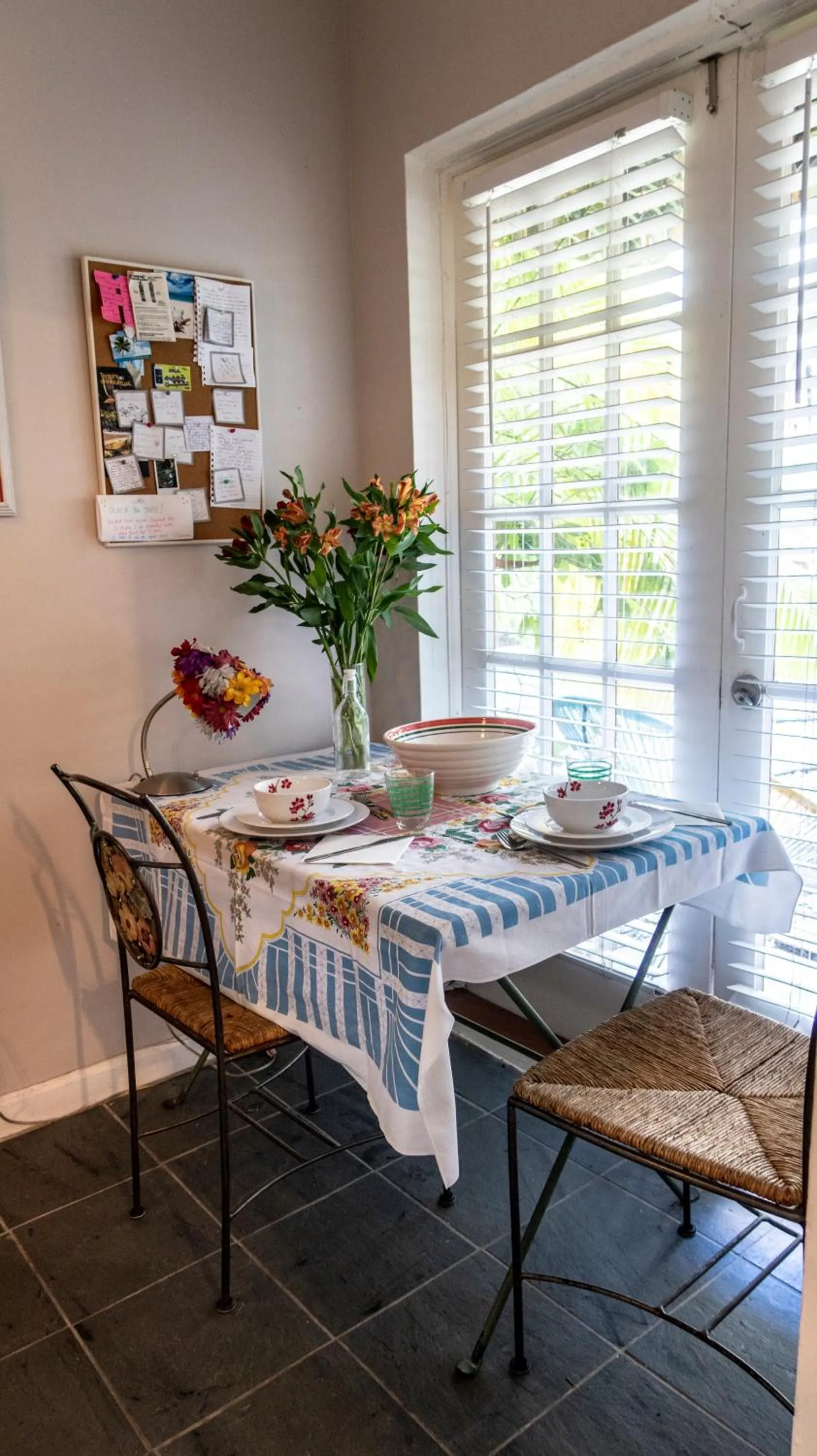 Dining area in The Wild Rose