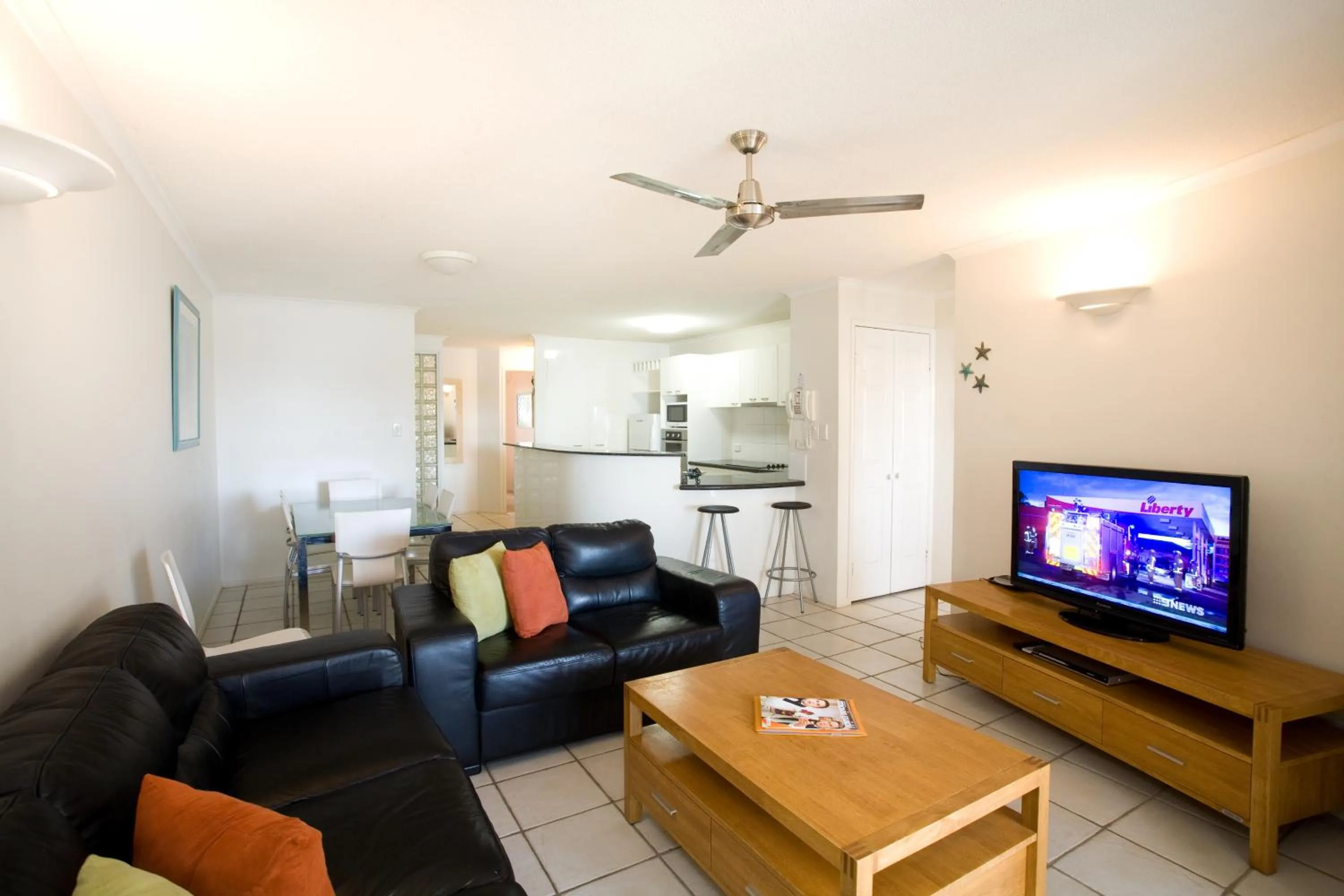 Living room in Spinnaker Quays