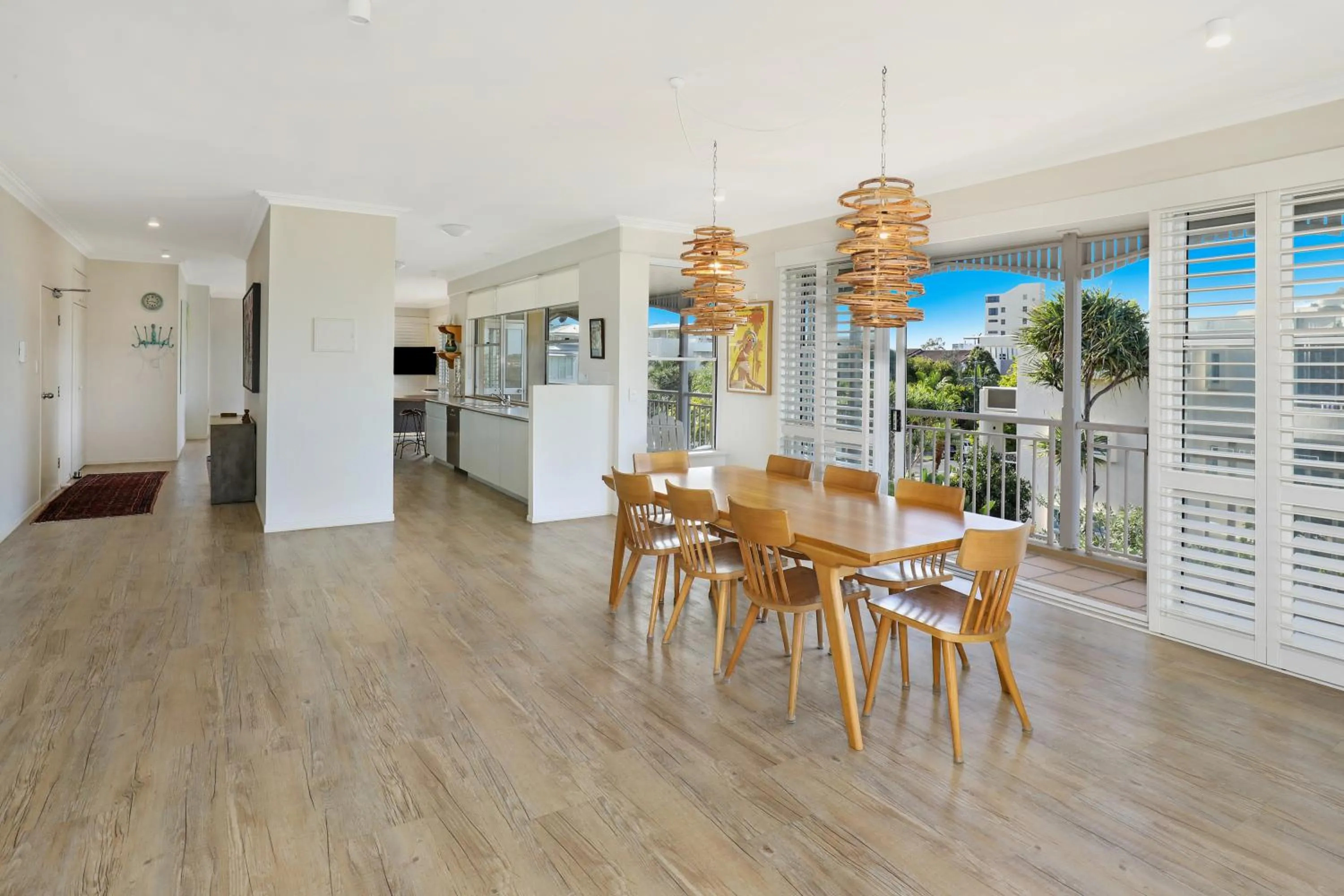 Dining area in Spinnaker Quays