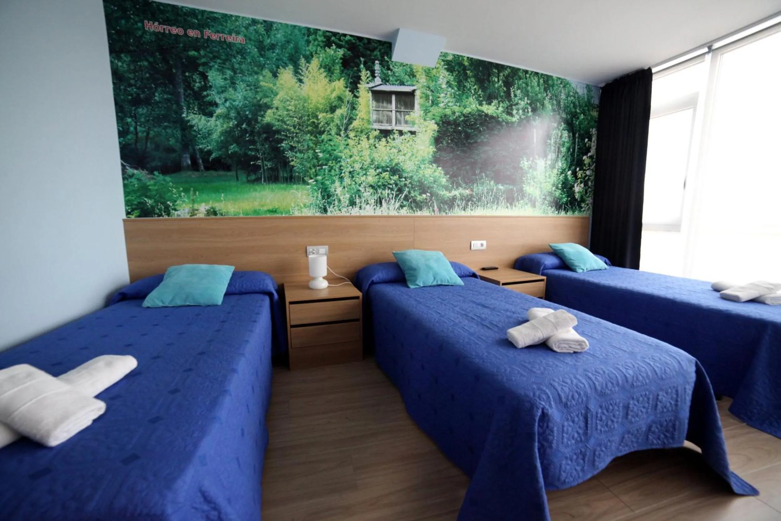 Bed in Pension Pardellas