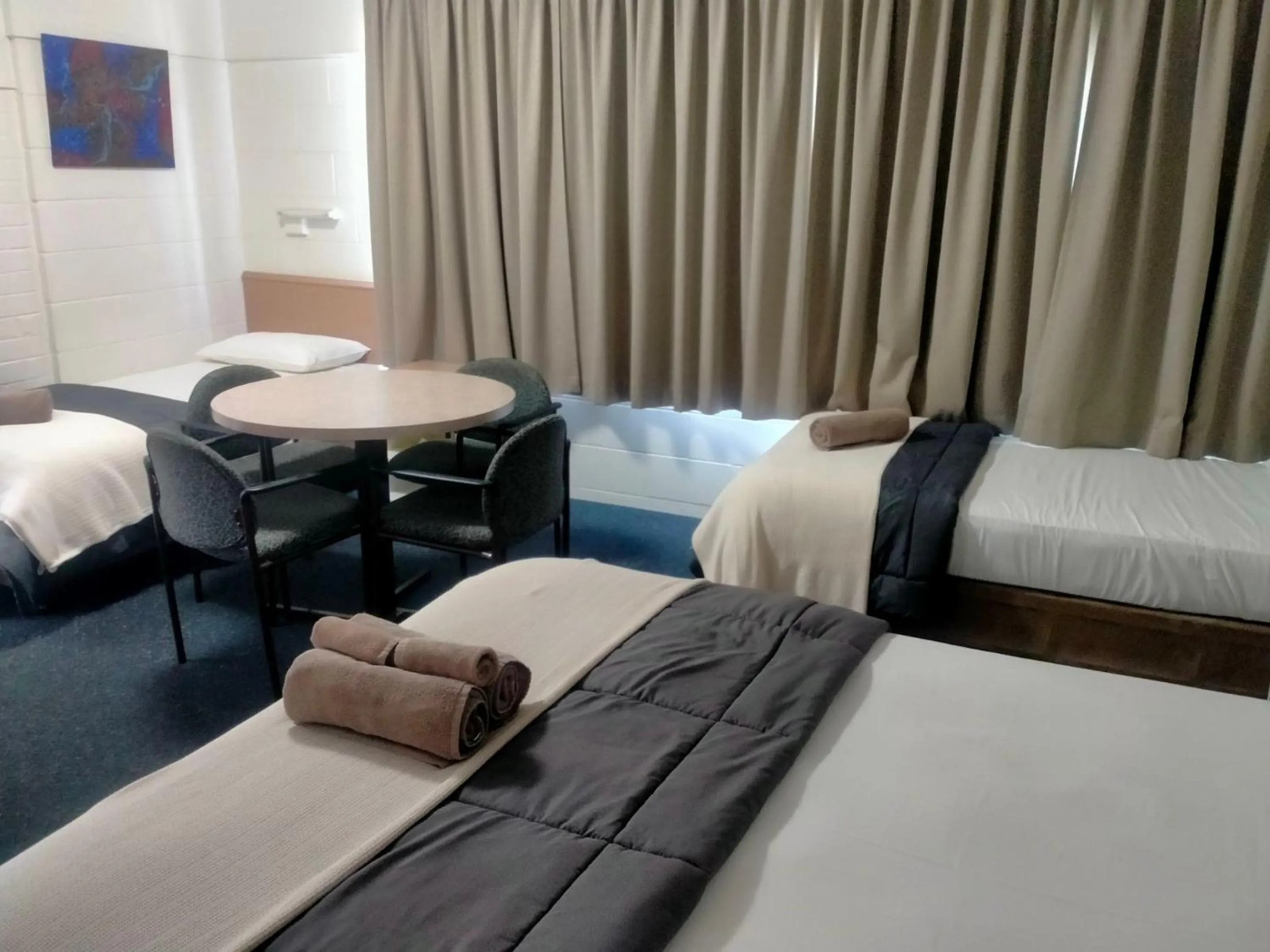 Bed in Oakey Motel