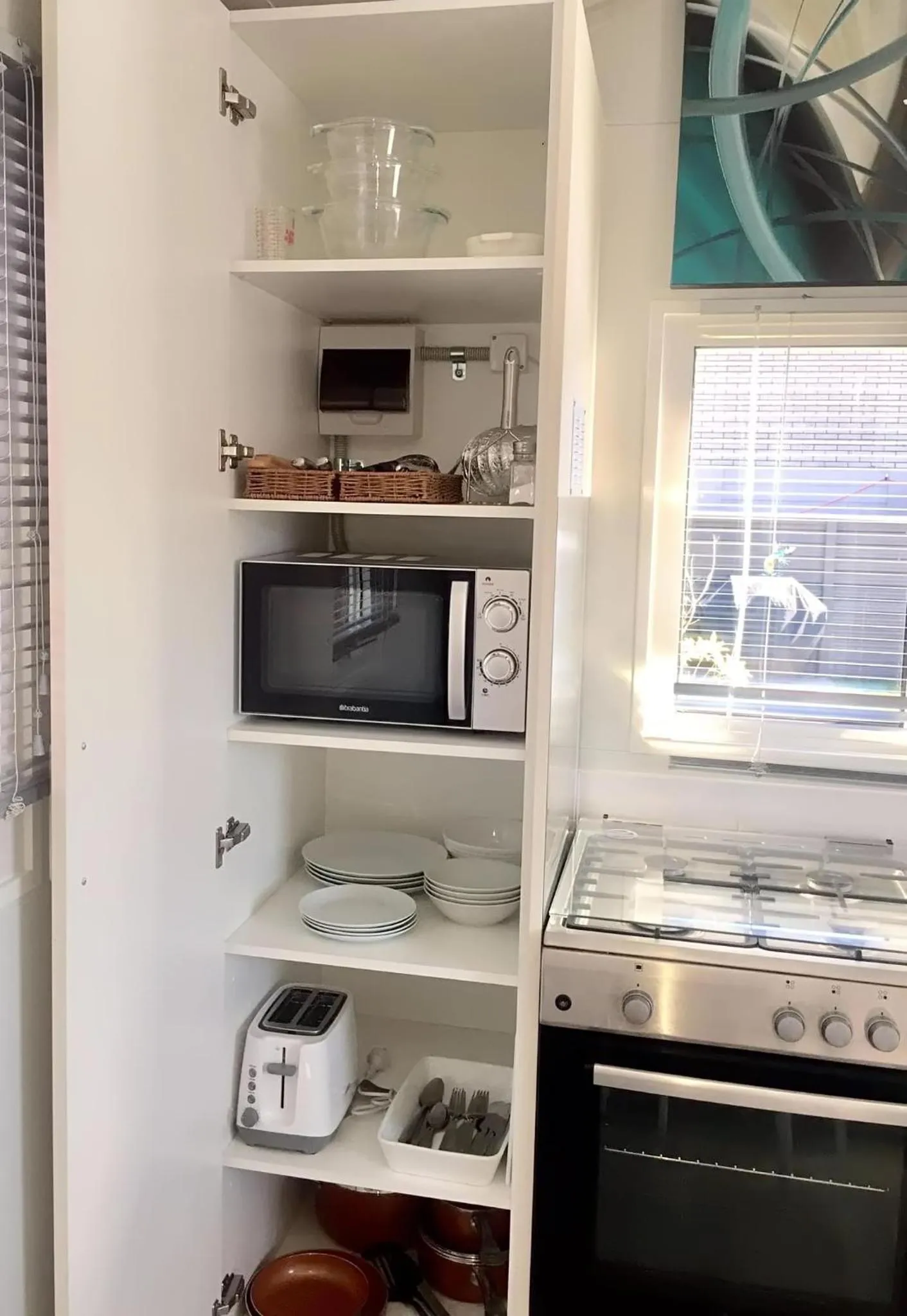 minibar in Almond Court Motel