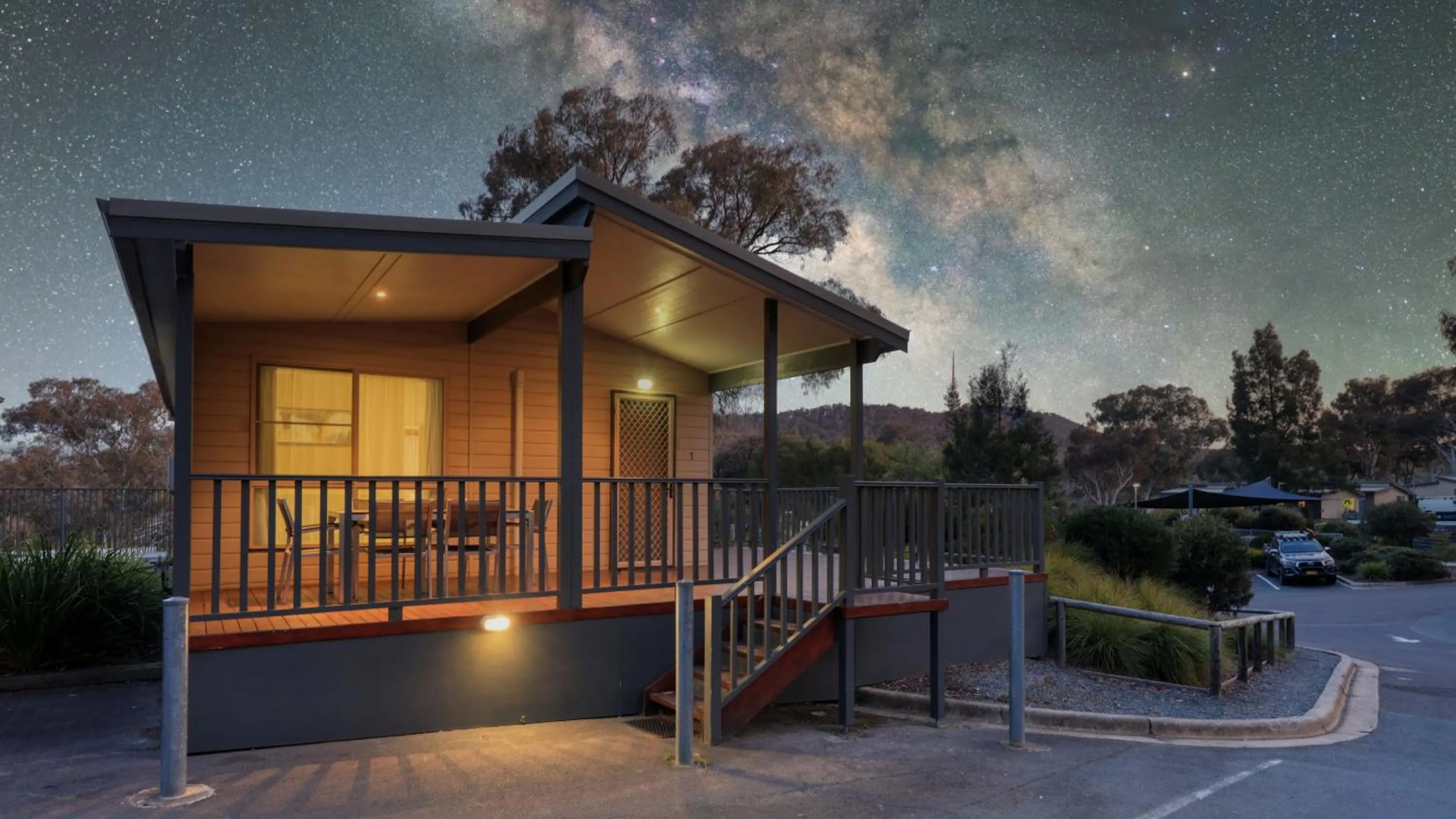 View (from property/room) in Alivio Tourist Park Canberra