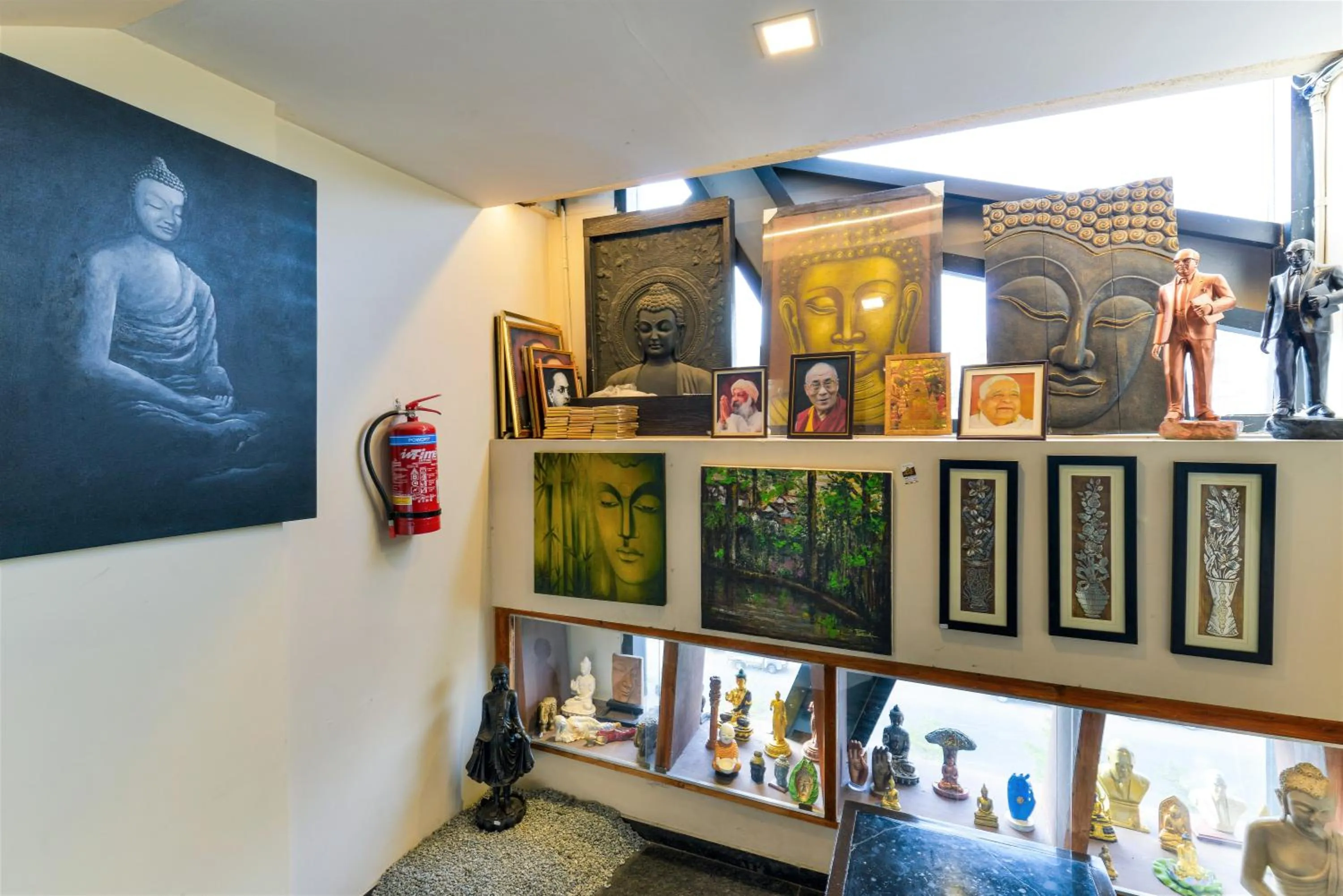 Decorative detail in Dragonfly Hotel - The Art Hotel