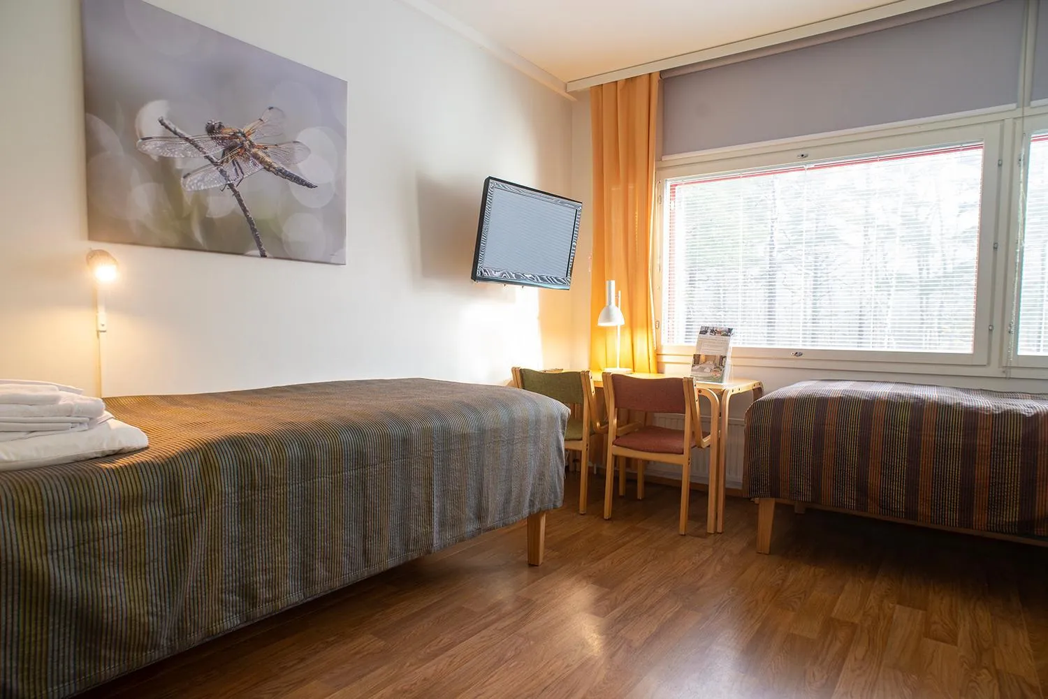 Bed in Hostel Linnasmäki