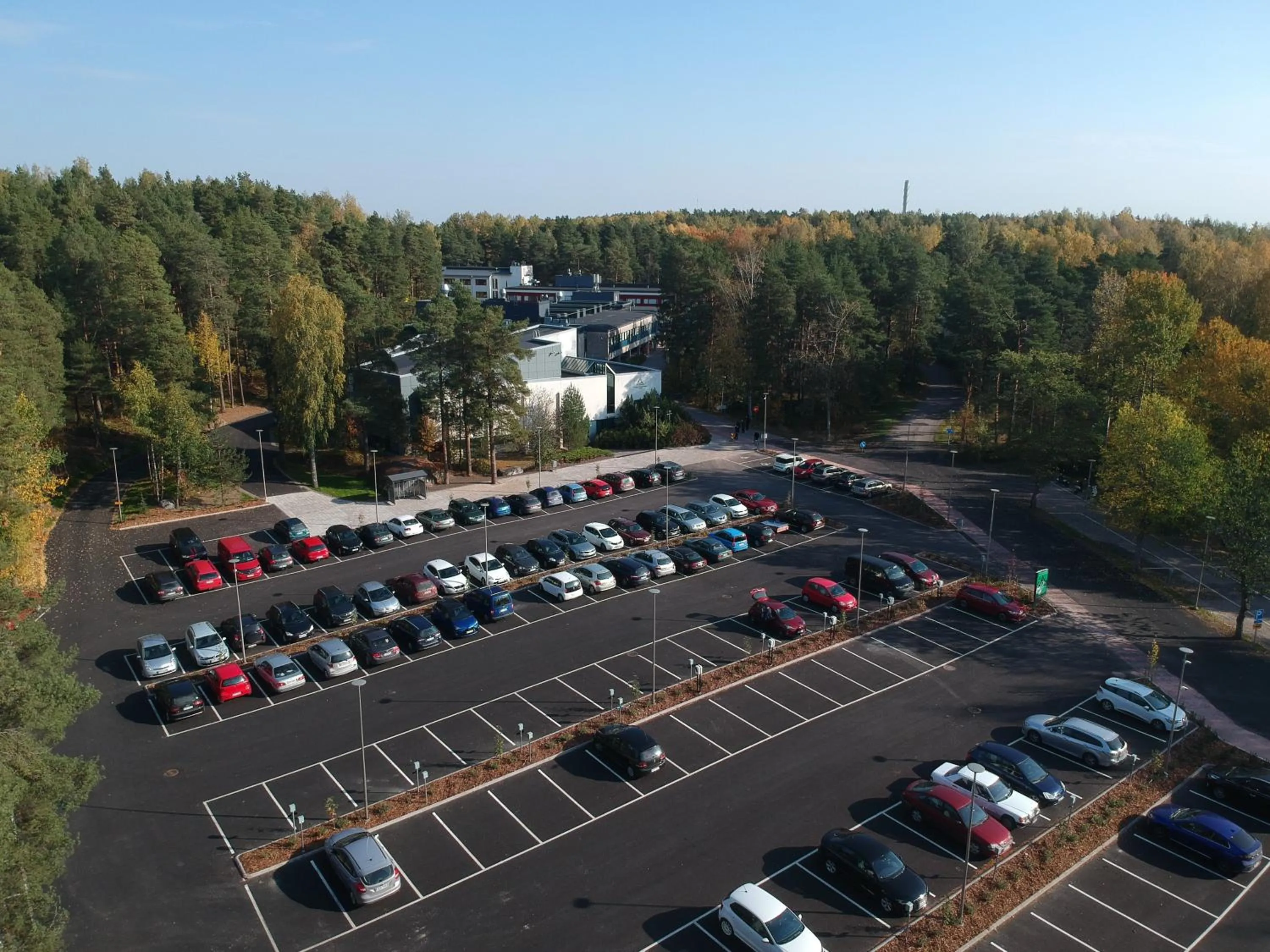 Property building in Hostel Linnasmäki