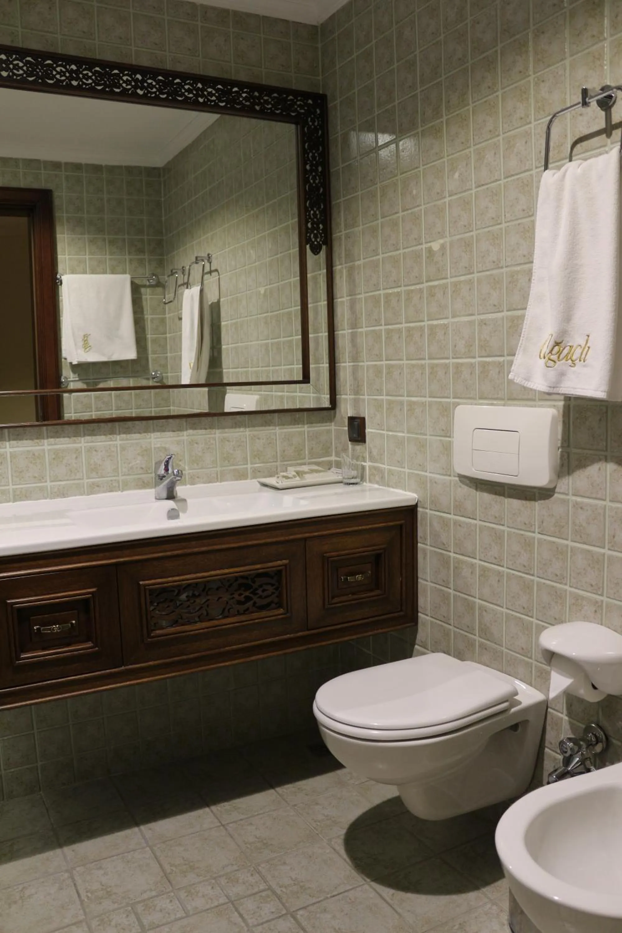 Bathroom in Agacli Hotel