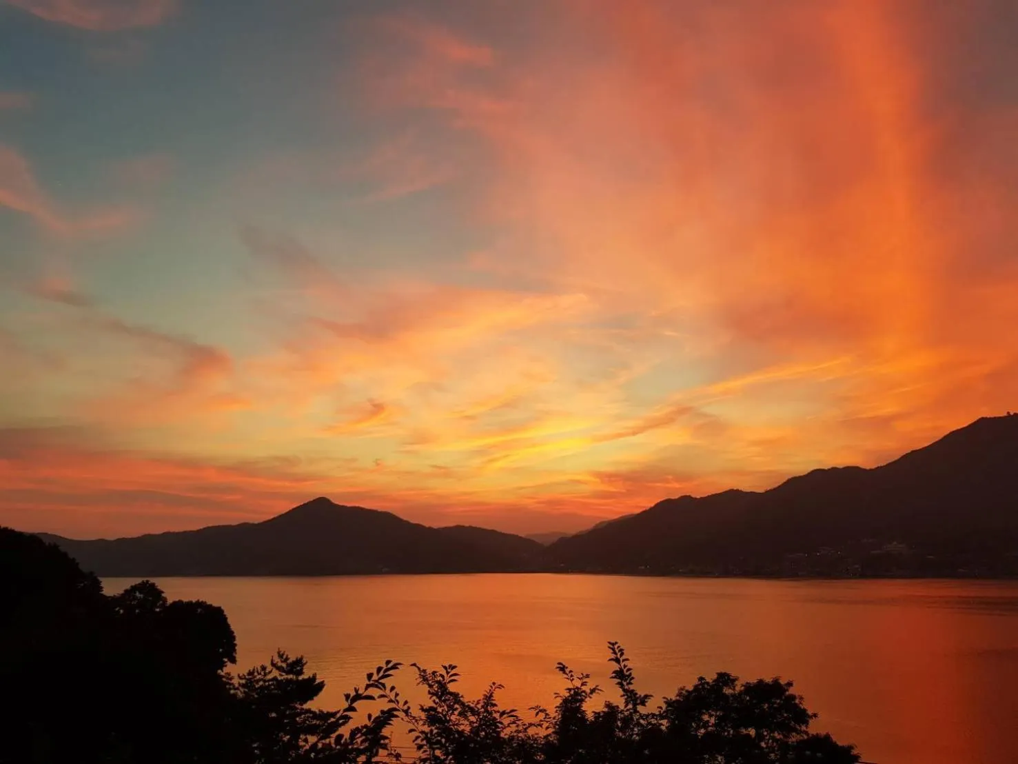 Sunset in Sen Guesthouse