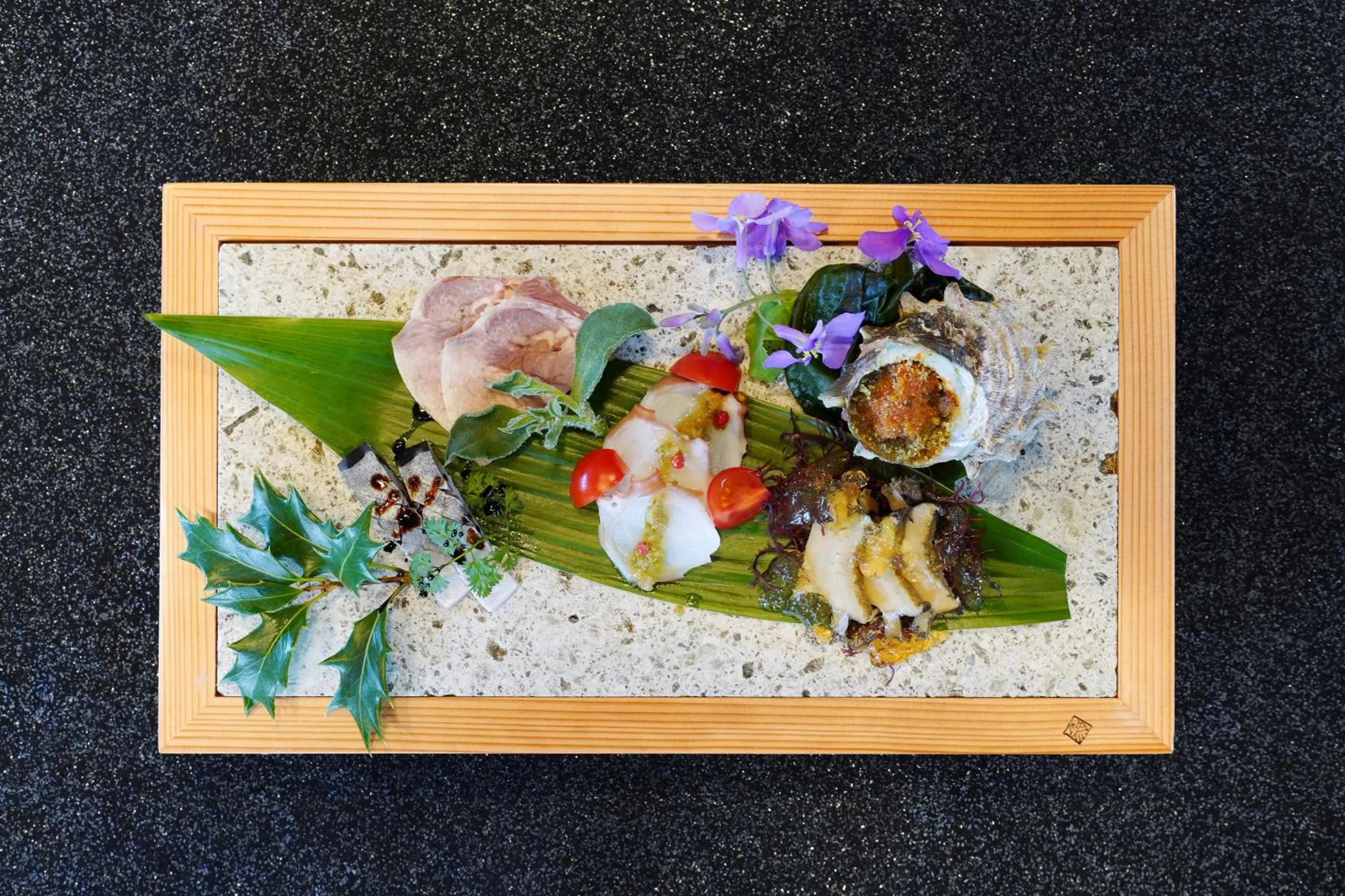 Food close-up in IKI RETREAT by Onko Chishin