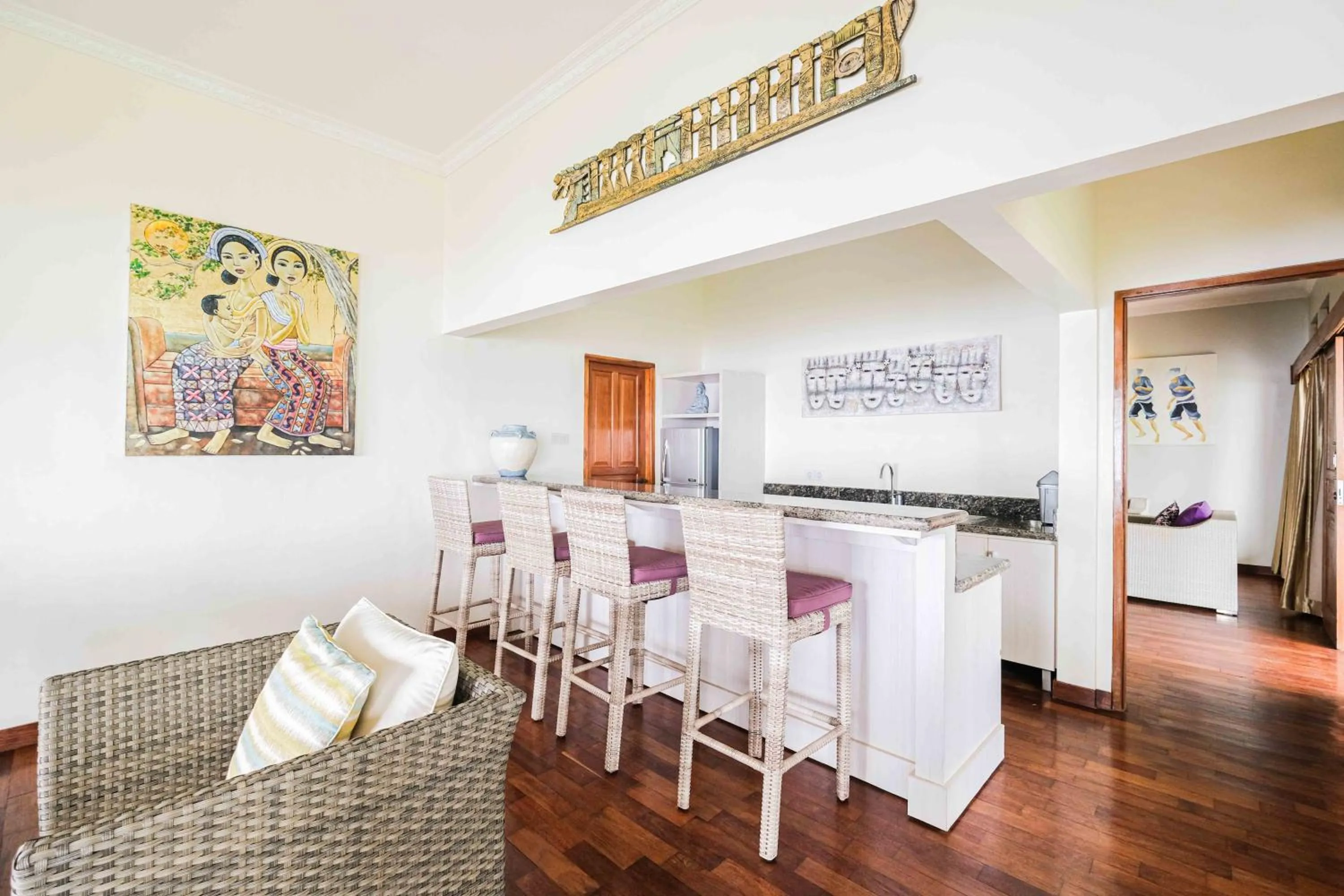 Living room in Poinciana Resort